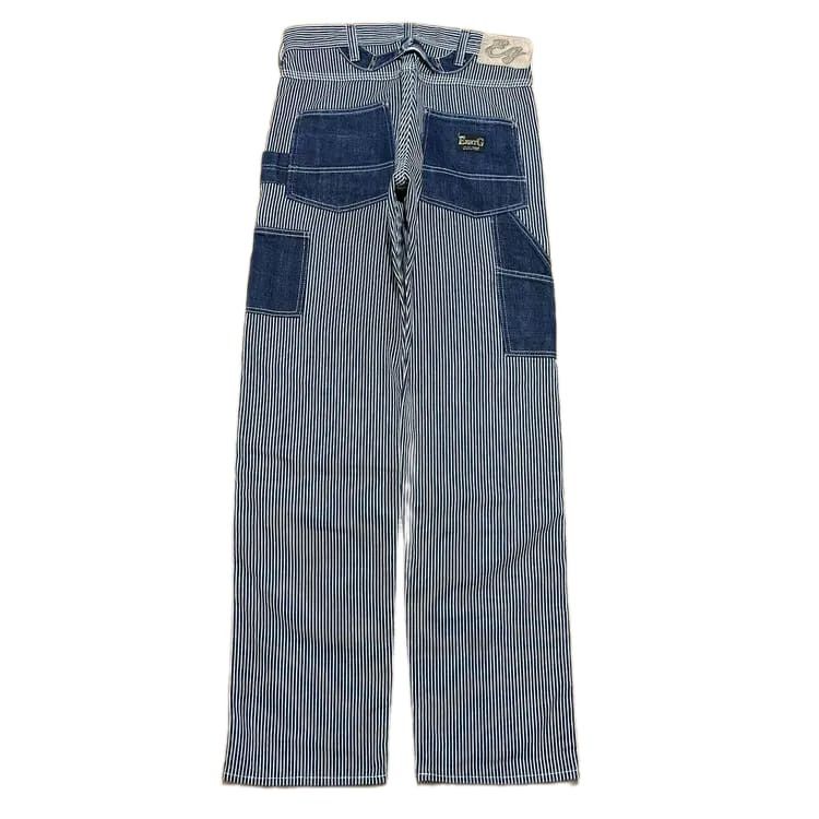 Japanese Brand Vintag Eight-G Carpenter Double Knee Hickory Pants Size US 31 - 5 Thumbnail