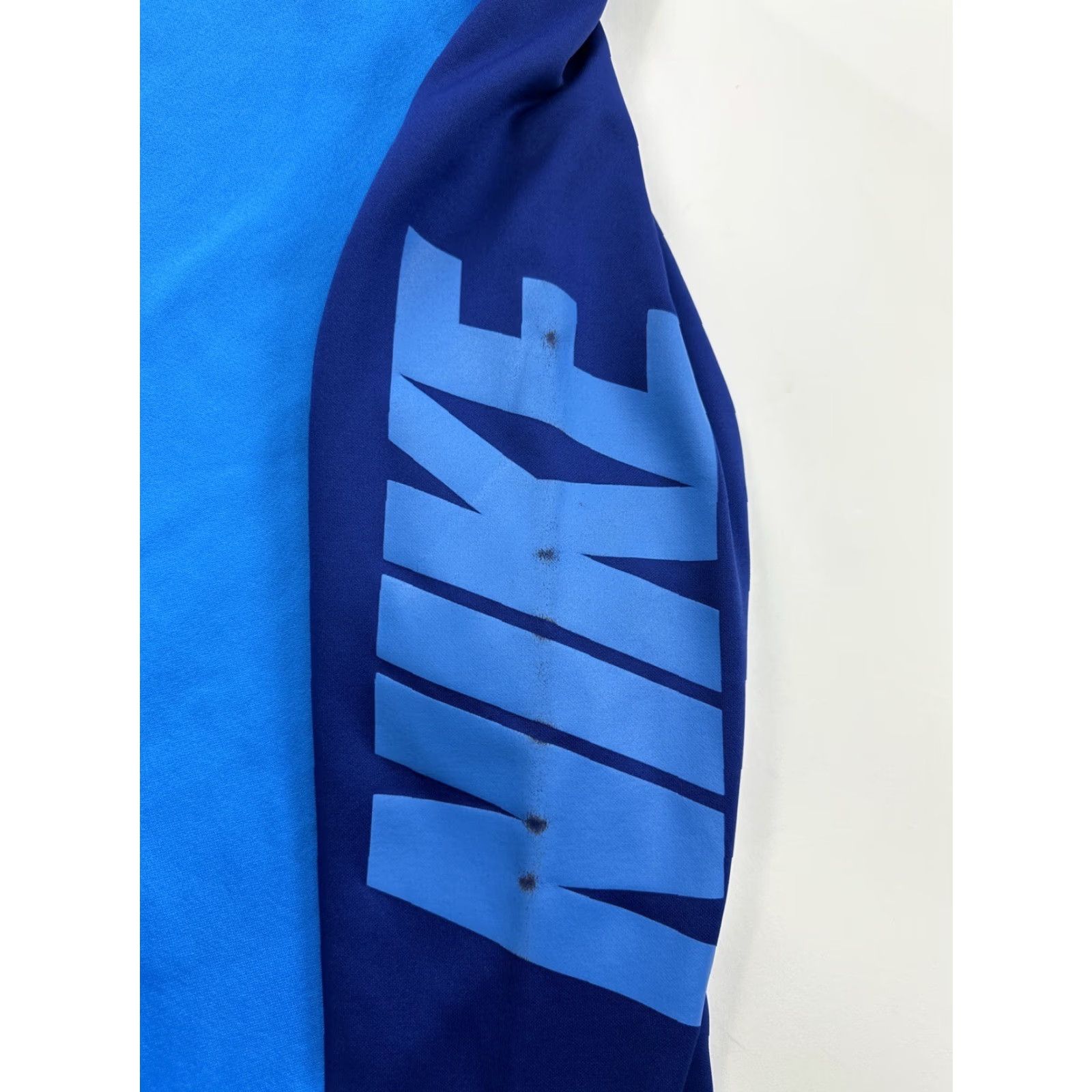Nike Nike Hoodie Sweatshirt Mens Size M Blue Nike Spellout Long Sleeve Size US M / EU 48-50 / 2 - 3 Thumbnail
