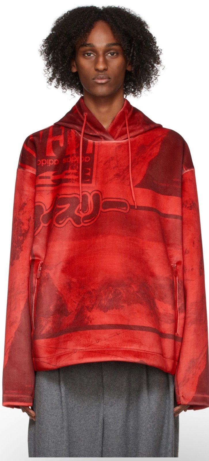 Y-3 - Yohji Yamamoto / Adidas FW21 Velvet Spacer Zine Print