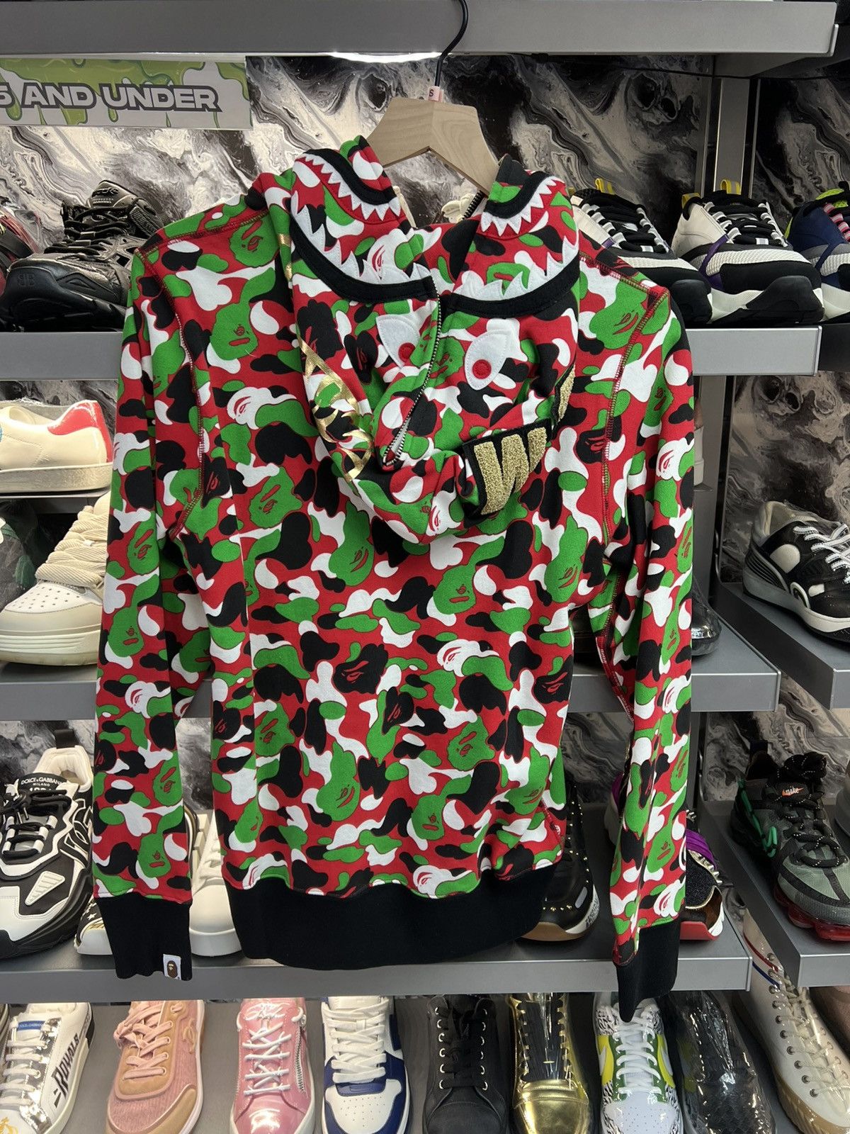Bape Bape Shark Fullzip Hoodie Size US S / EU 44-46 / 1 - 2 Thumbnail