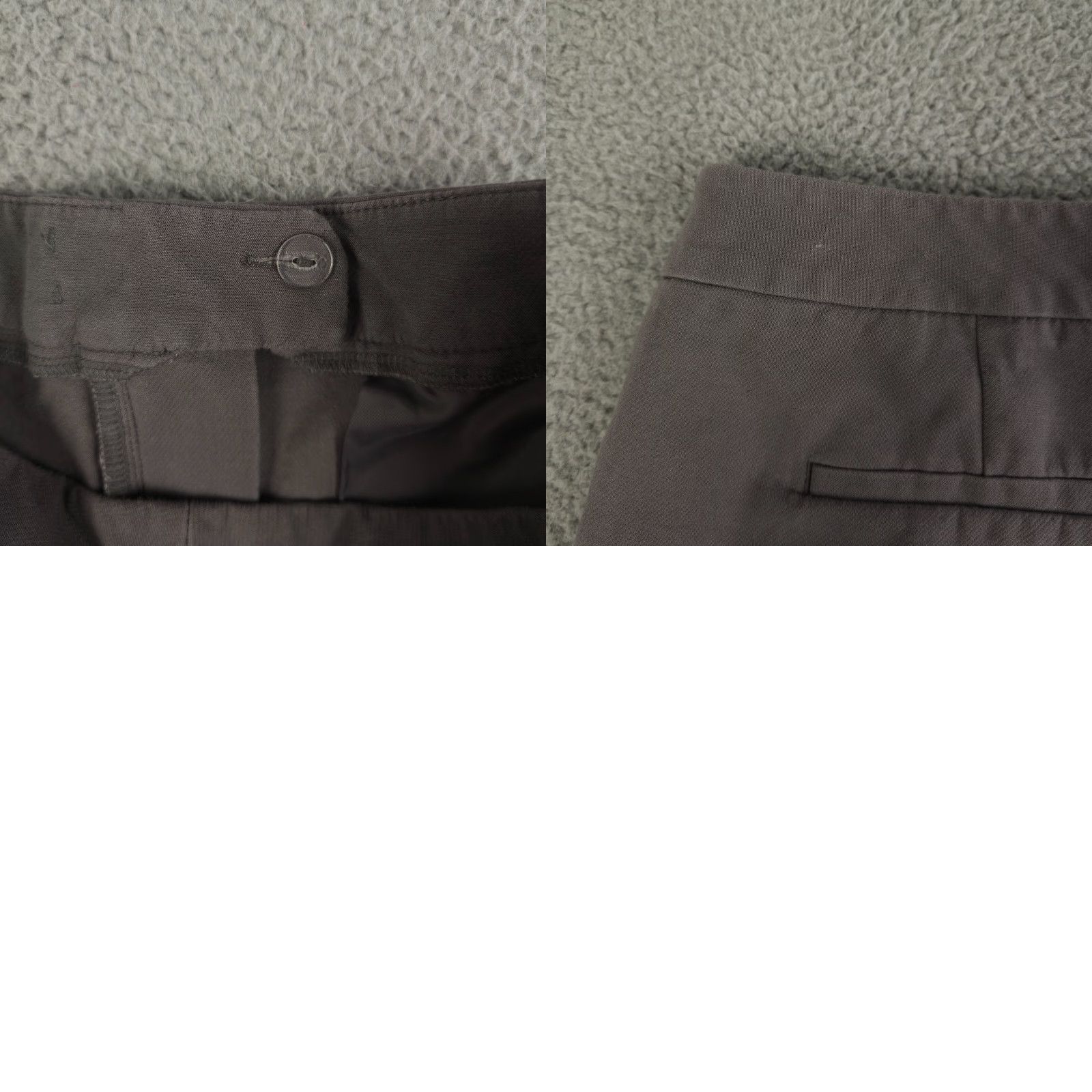 Ann Taylor Ann Taylor Pants Womens 8 Gray Signature Flat Front Straight Leg Ankle Casual Gray Pants Womens 8 Ankle Straight Leg Flat Front Signature Casual Size 30" / US 8 / IT 44 - 9 Thumbnail