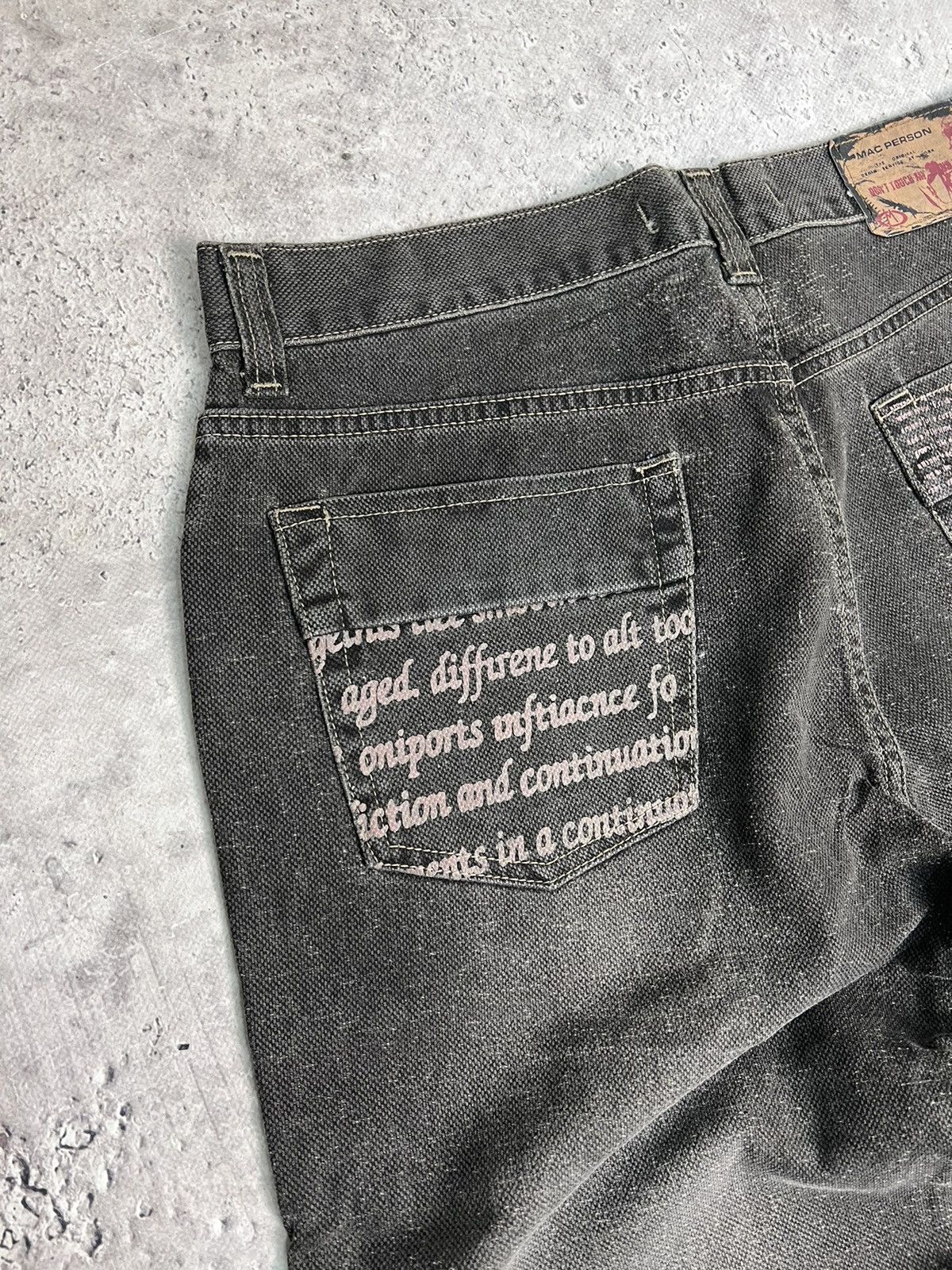 Diesel × Japanese Brand VINTAGE Y2K ARCHIVE DIESEL DISTRESSED BROWN CARGO PANTS HYPE Size US 33 - 13 Thumbnail