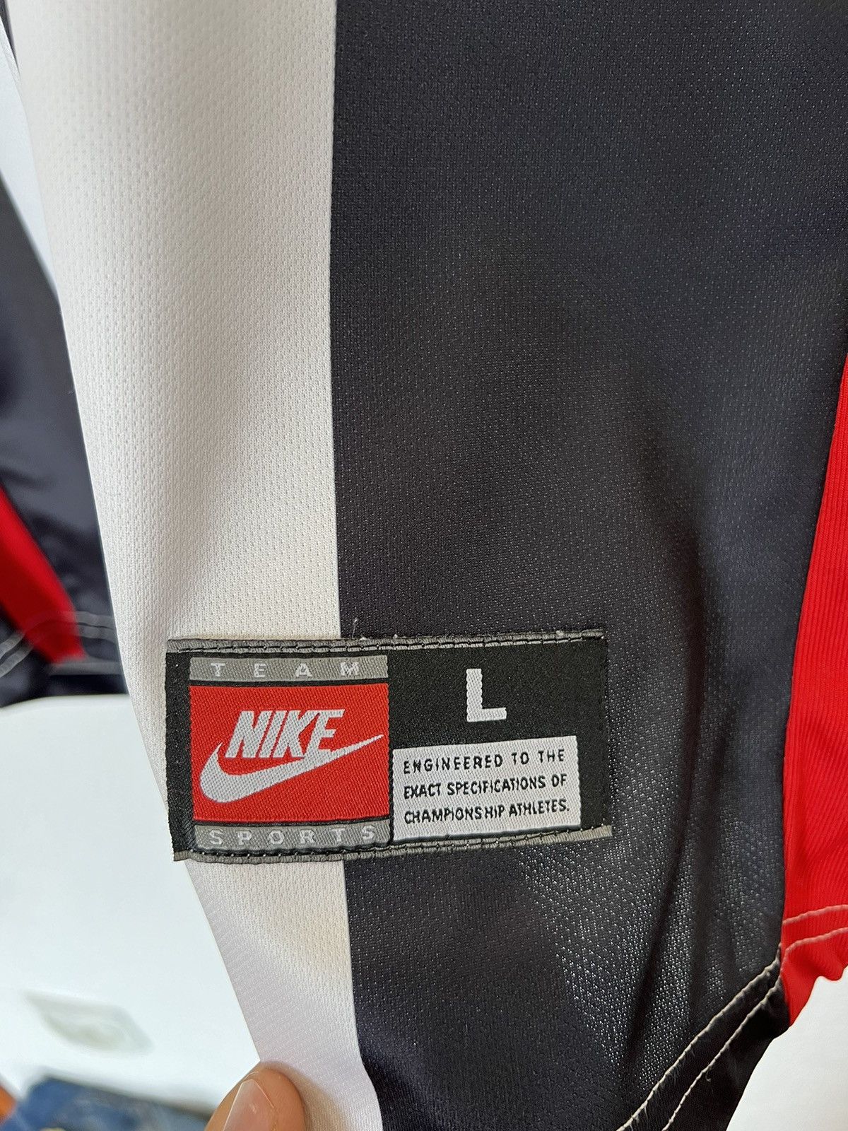 Nike × Vintage NISTELROOY Nike PSV 1998/1999 Away Kit Soccer Jersey Size US L / EU 52-54 / 3 - 4 Thumbnail