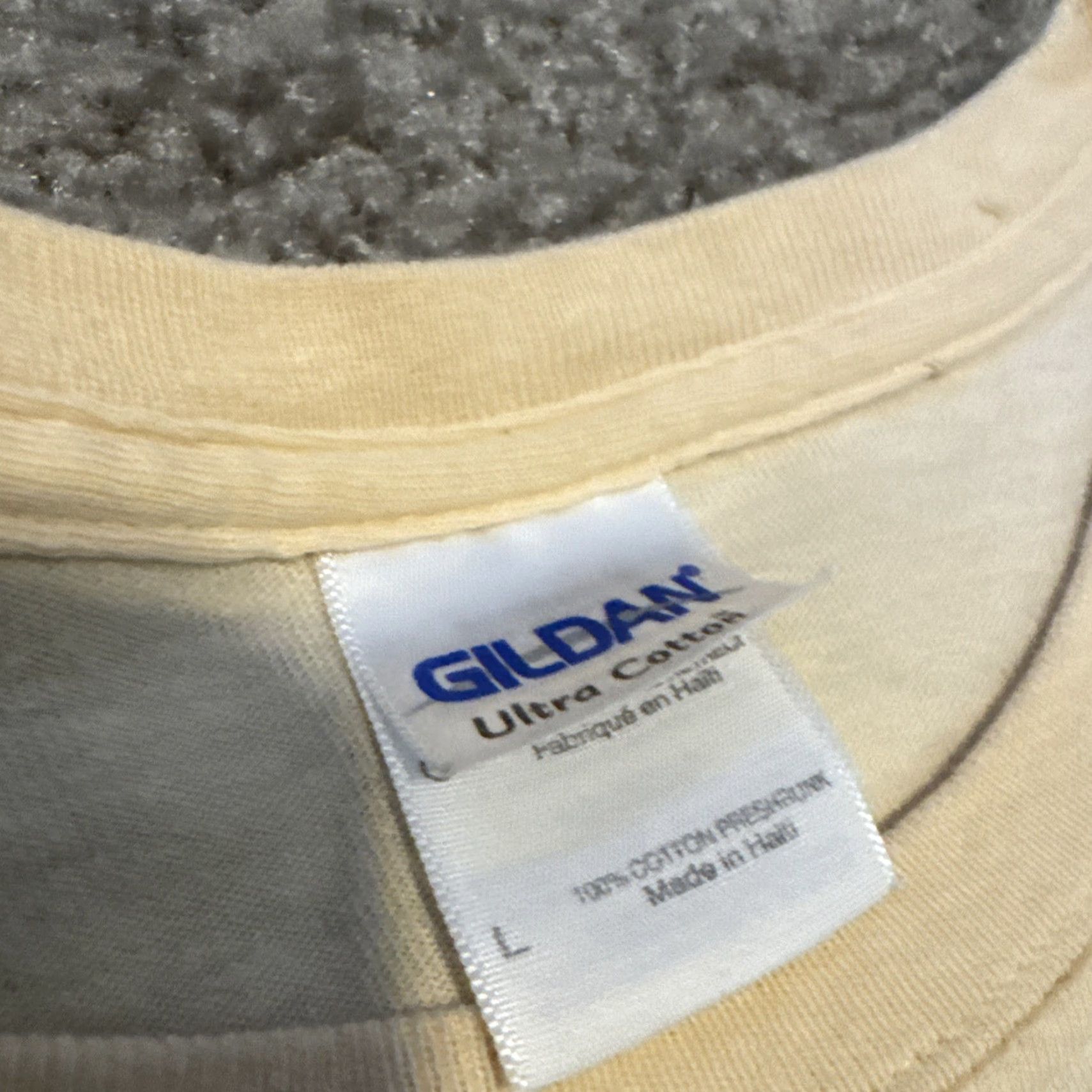 Gildan VINTAGE Mount Dora FL Arts Festival Yellow Art Drawing Cartoon T-Shirt Large L Men Gildan Art 2013 Size US L / EU 52-54 / 3 - 4 Thumbnail