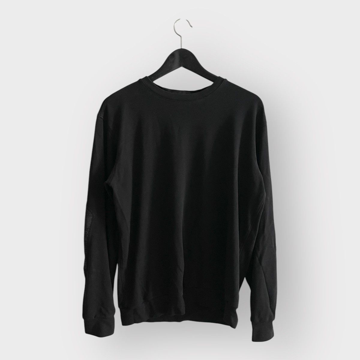 3.1 Phillip Lim STEAL! 2010s 3.1 Phillip Lim Black Sleeve Patch Sweater Size US S / EU 44-46 / 1 - 2 Thumbnail
