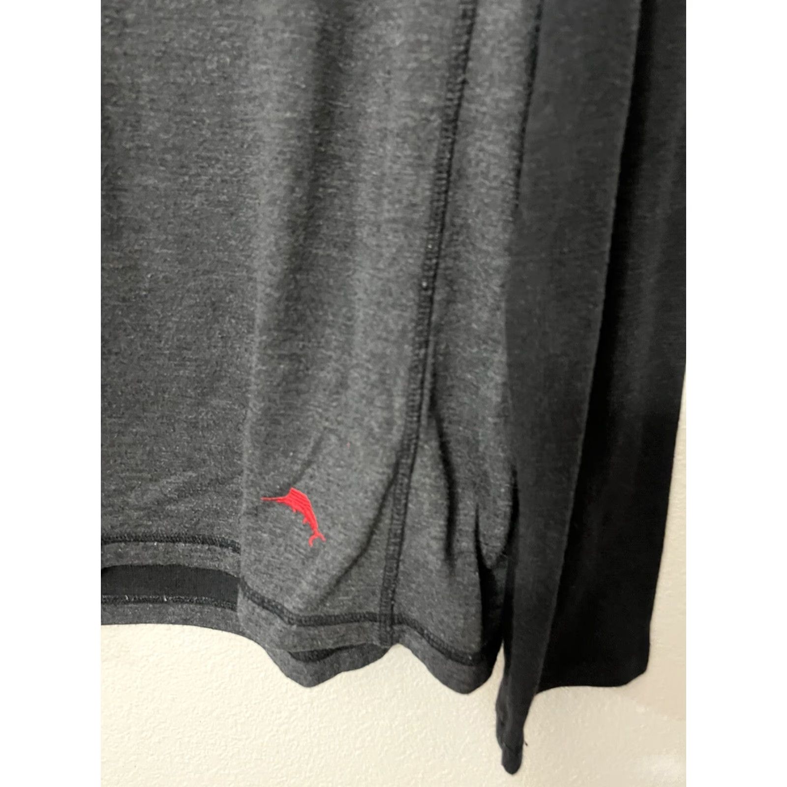 Tommy Bahama Tommy Bahama Mens L Fleece Sweatshirt Black Crew Neck Pullover Sweatshirt Size US L / EU 52-54 / 3 - 3 Thumbnail