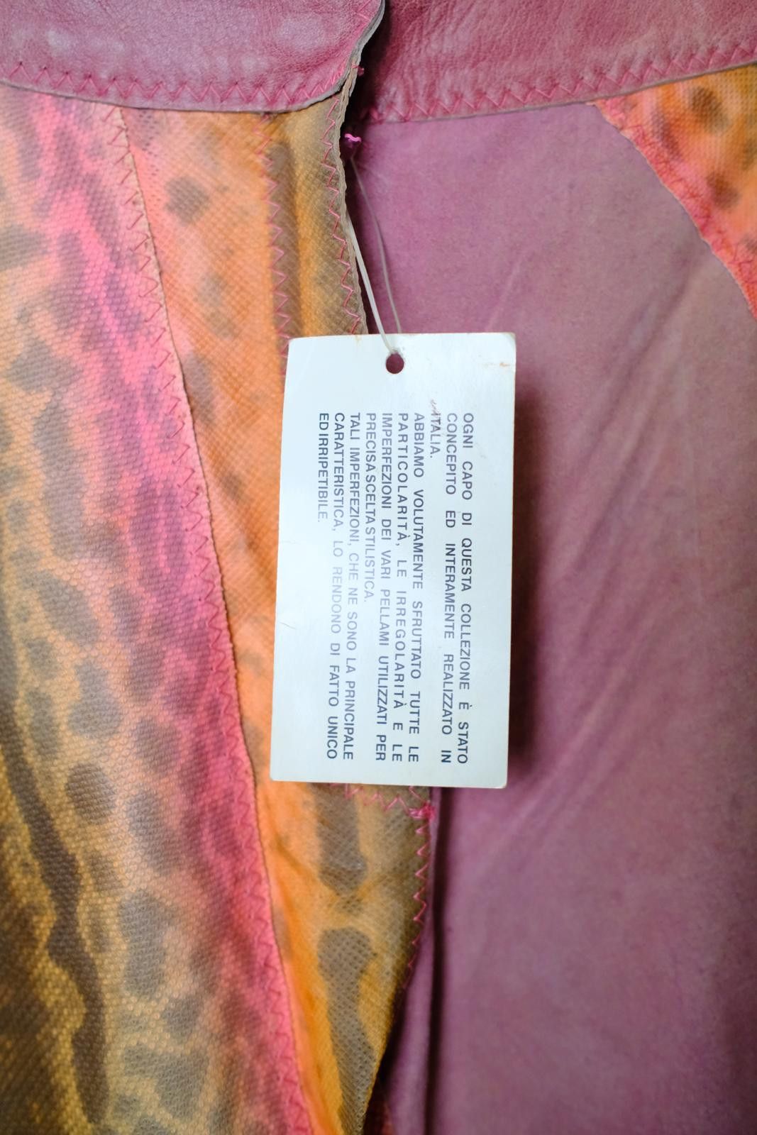 Other 90's Twice by Tittaporta Snakeskin Patchwork Capri Size 28" / US 6 / IT 42 - 5 Thumbnail