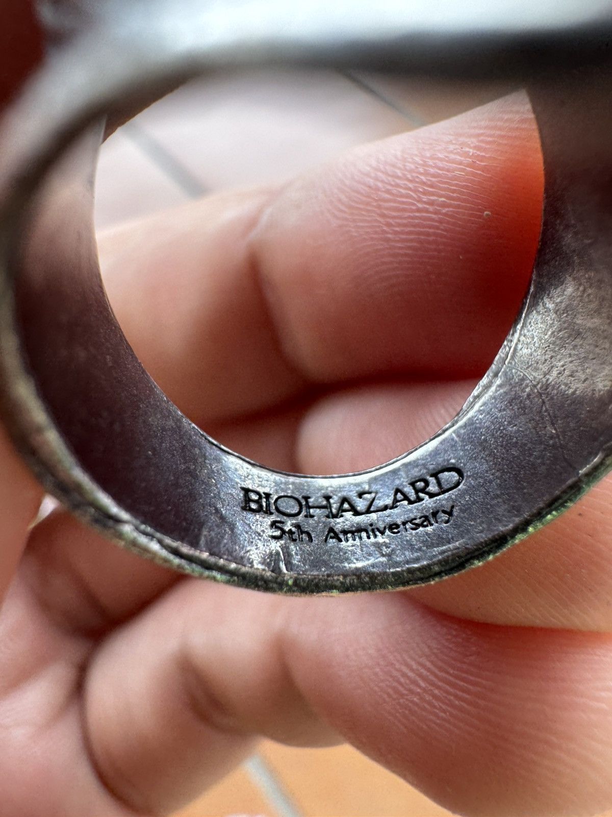 Other RESIDENT EVIL BIOHAZARD 5TH ANNIVERSARY RING Size ONE SIZE - 5 Thumbnail