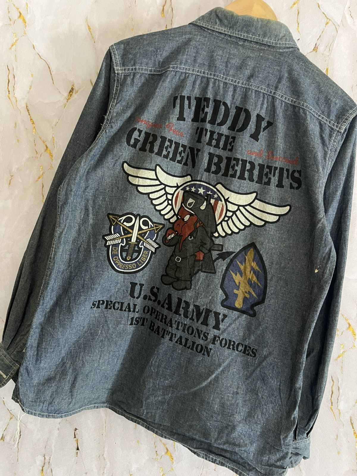 Tedman Tedman Devil Shirt – Rare Japanese Archive Grail Size US M / EU 48-50 / 2 - 8 Thumbnail