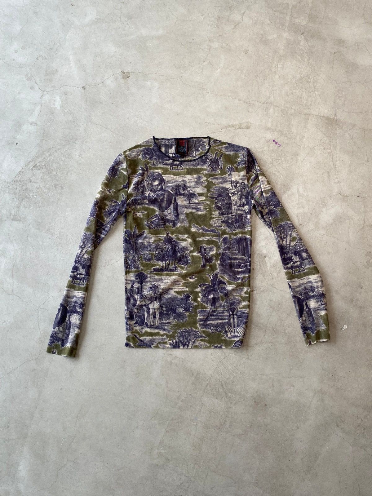 Jean Paul Gaultier JEAN PAUL GAULTIER CLASSIQUE, Power Net Cut & Sew Size US M / EU 48-50 / 2 - 1 Thumbnail