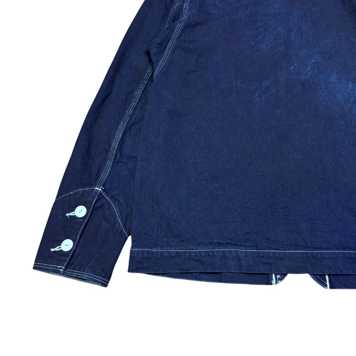 Japanese Brand Ciname Heavyweight Denim Selvedge Chore Jacket Size US M / EU 48-50 / 2 - 8 Thumbnail