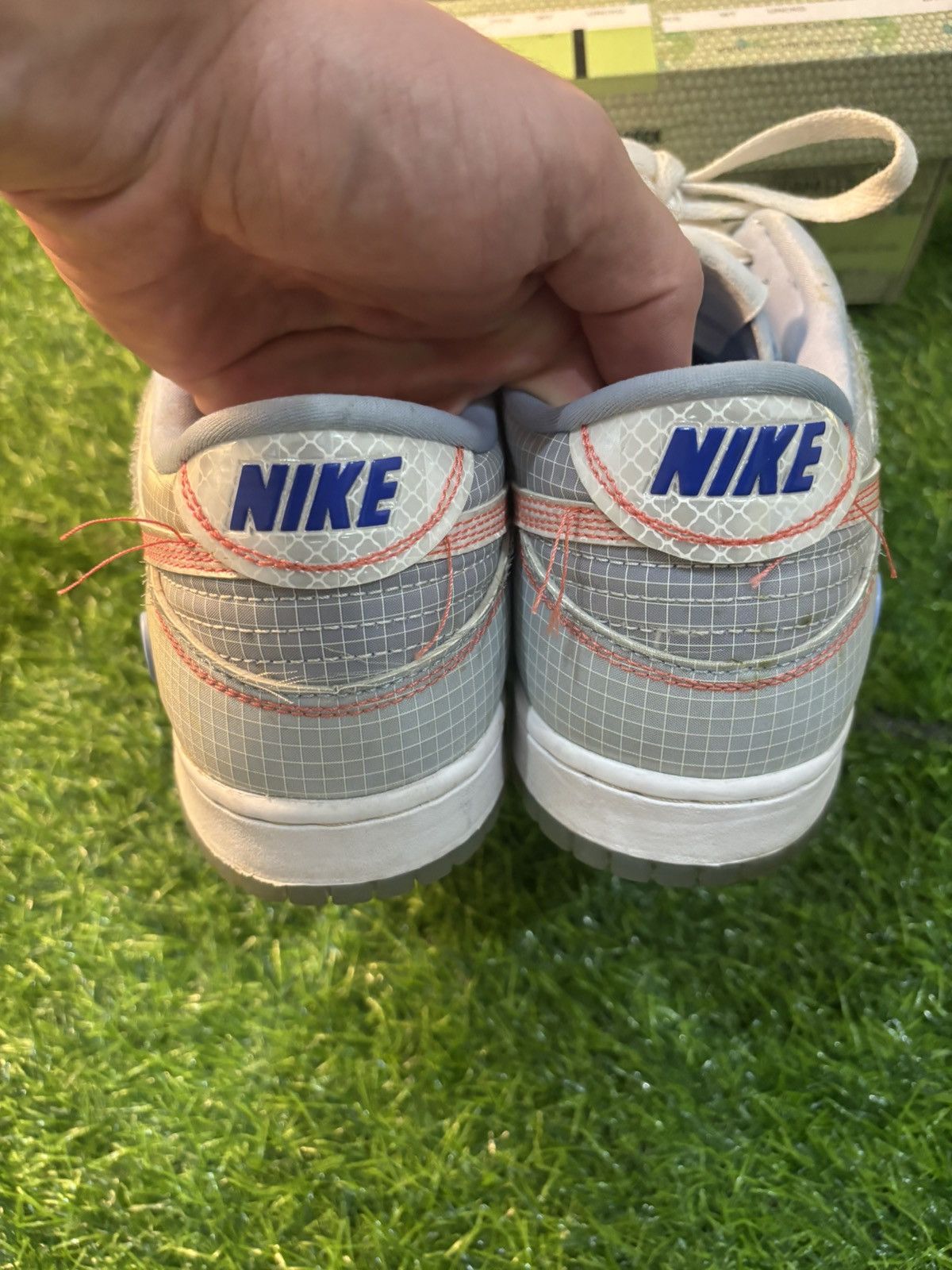 Nike Nike dunk low union passport pack argon Size US 12 / EU 45 - 4 Thumbnail