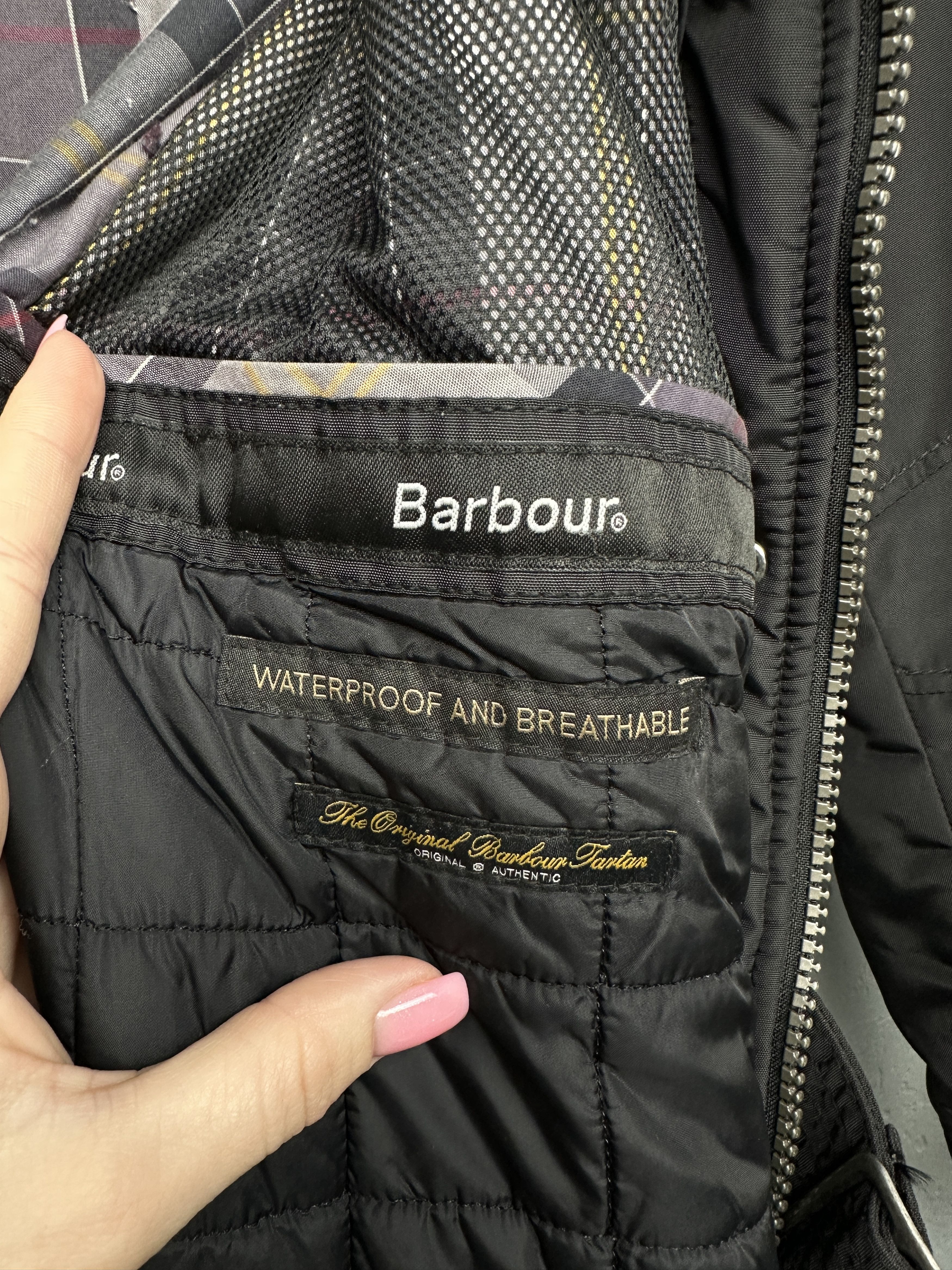 Barbour Barbour International Vintage Womens Outlaw Jacket Size M / US 6-8 / IT 42-44 - 6 Thumbnail