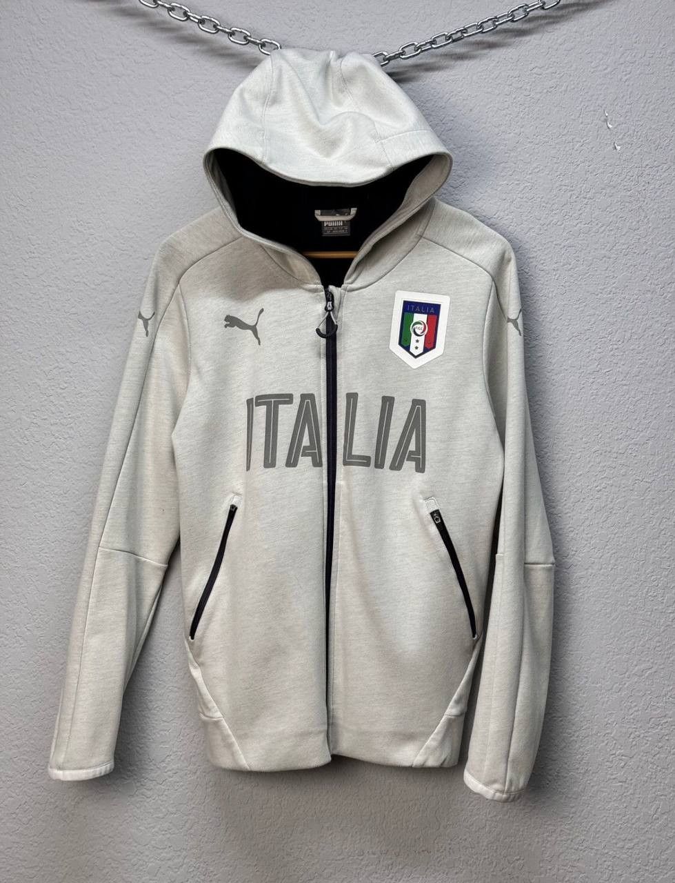 Puma Puma Italy Zip Hoodie Football Blockcore Size US S / EU 44-46 / 1 - 3 Thumbnail