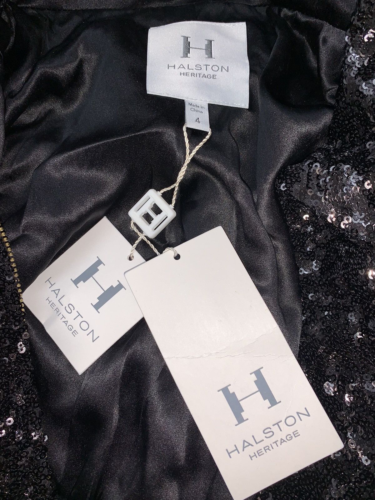 Halston Heritage Halston Heritage Sequinned Jacket Size S / US 4 / IT 40 - 4 Thumbnail