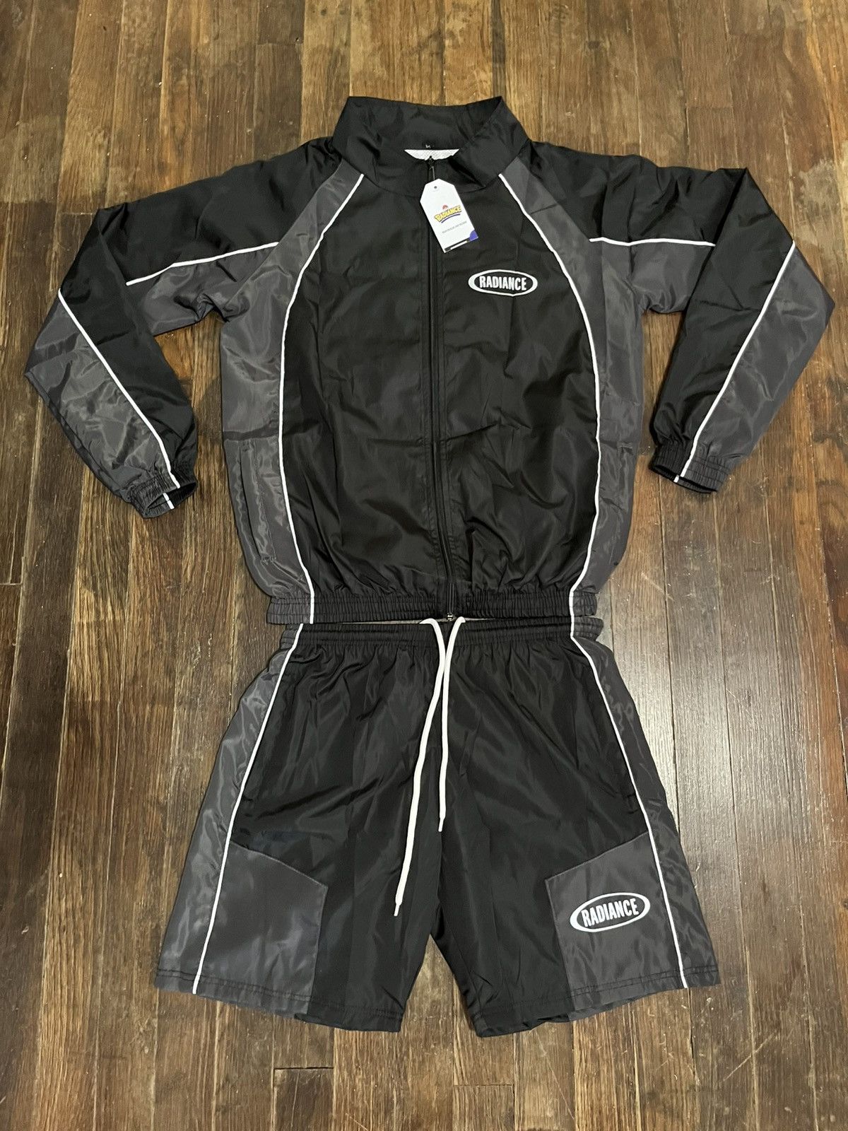 Nike y2k radiance windbreaker set black gray men’s large Size M / US 6-8 / IT 42-44 - 24 Thumbnail