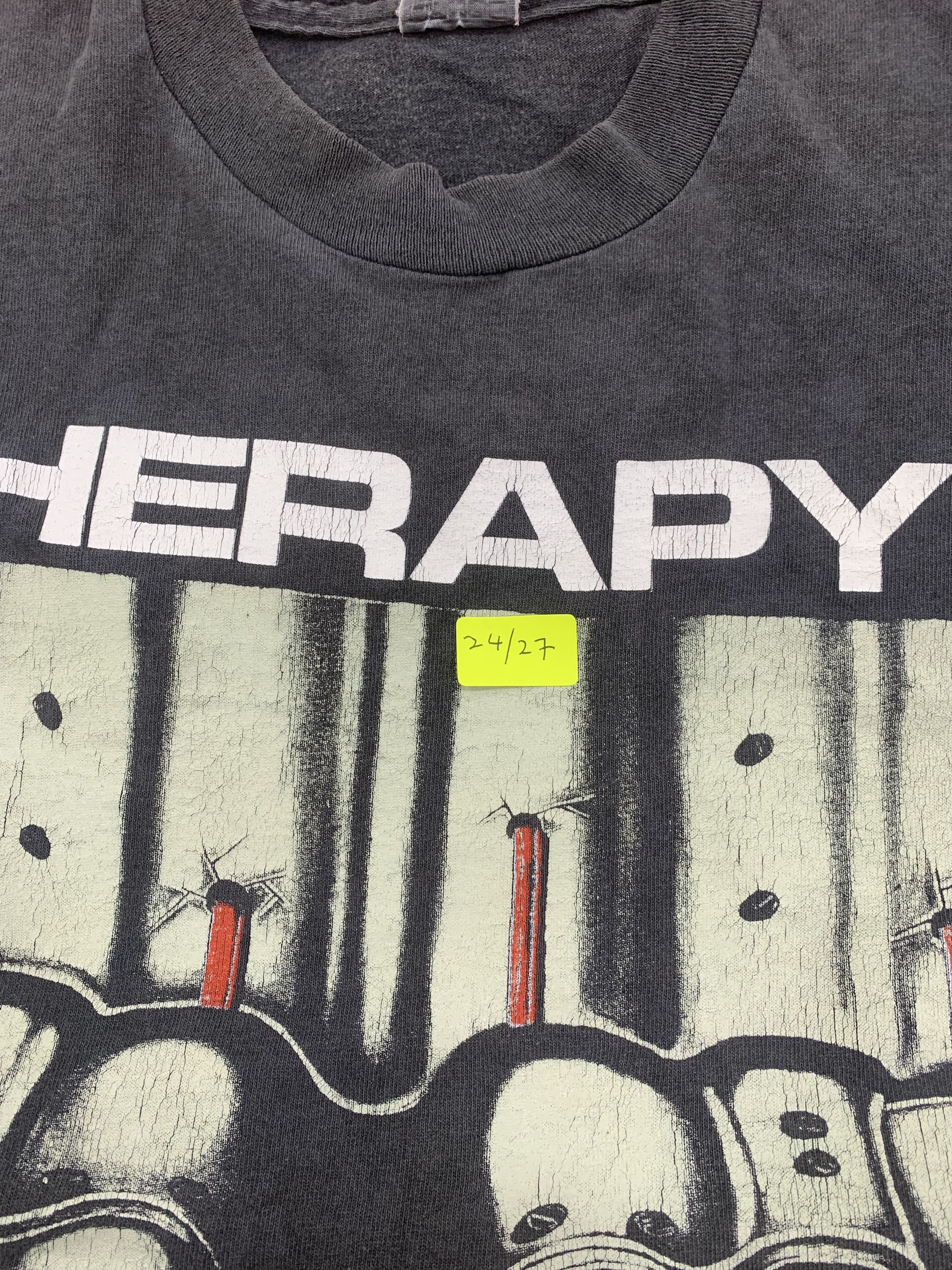 Band Tees VTG BAND THERAPY TOUR SHIRT DEFTONES NIRVANA RADIOHEAD Size US XL / EU 56 / 4 - 7 Thumbnail
