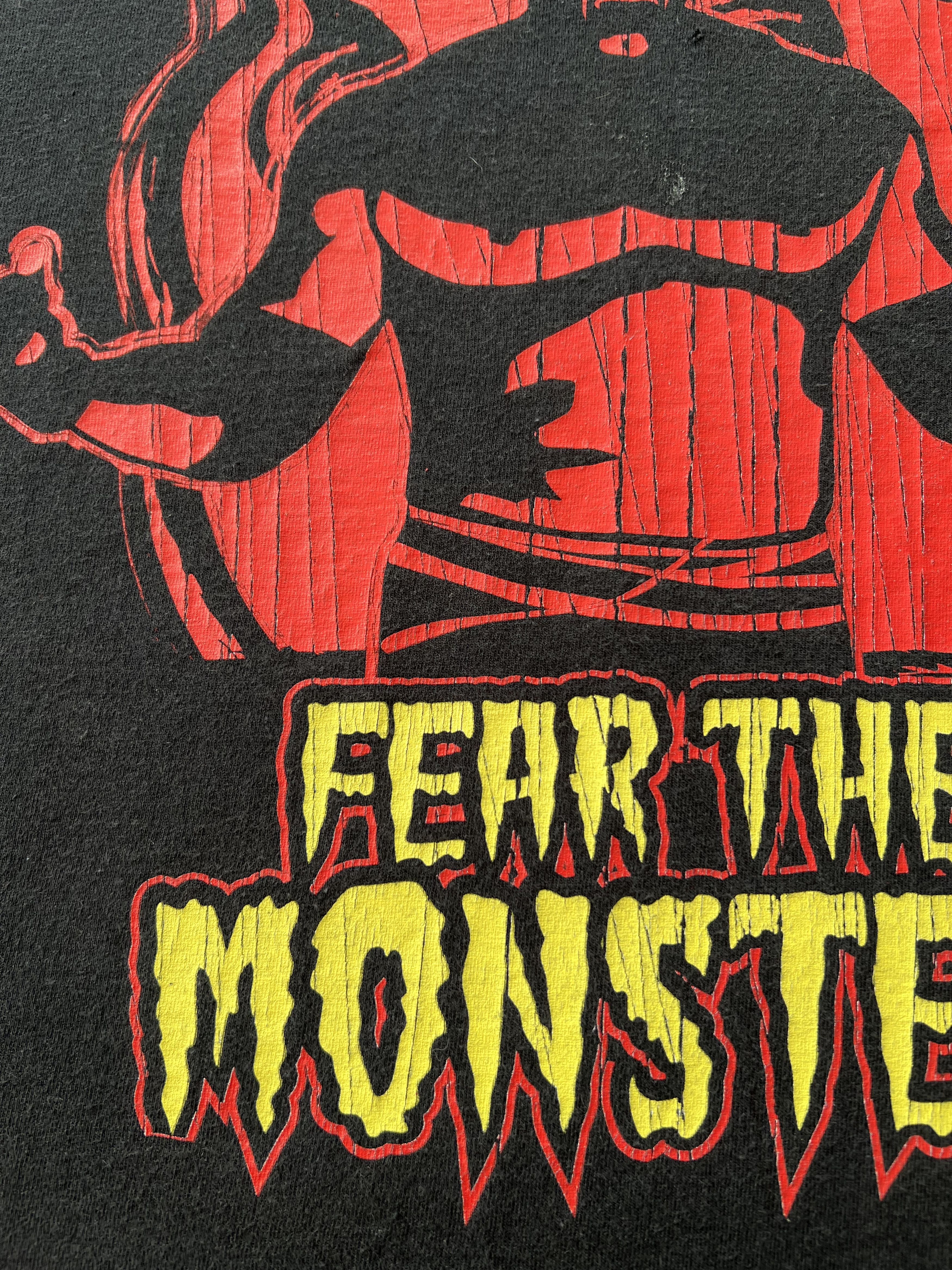 WWE Vintage 2005 Kane Fear The Monster WWE Black T-shirt Size US S / EU 44-46 / 1 - 6 Thumbnail