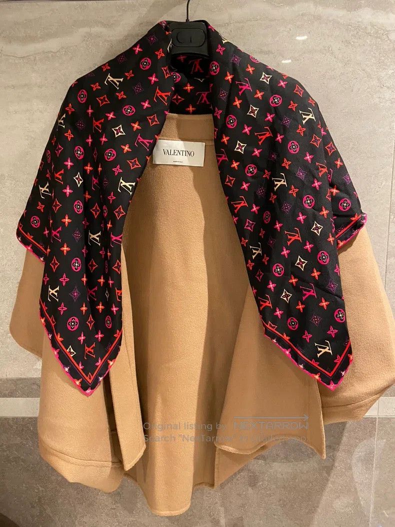 Valentino Valentino Wool and cashmere cape coat Size S / US 4 / IT 40 - 2 Thumbnail