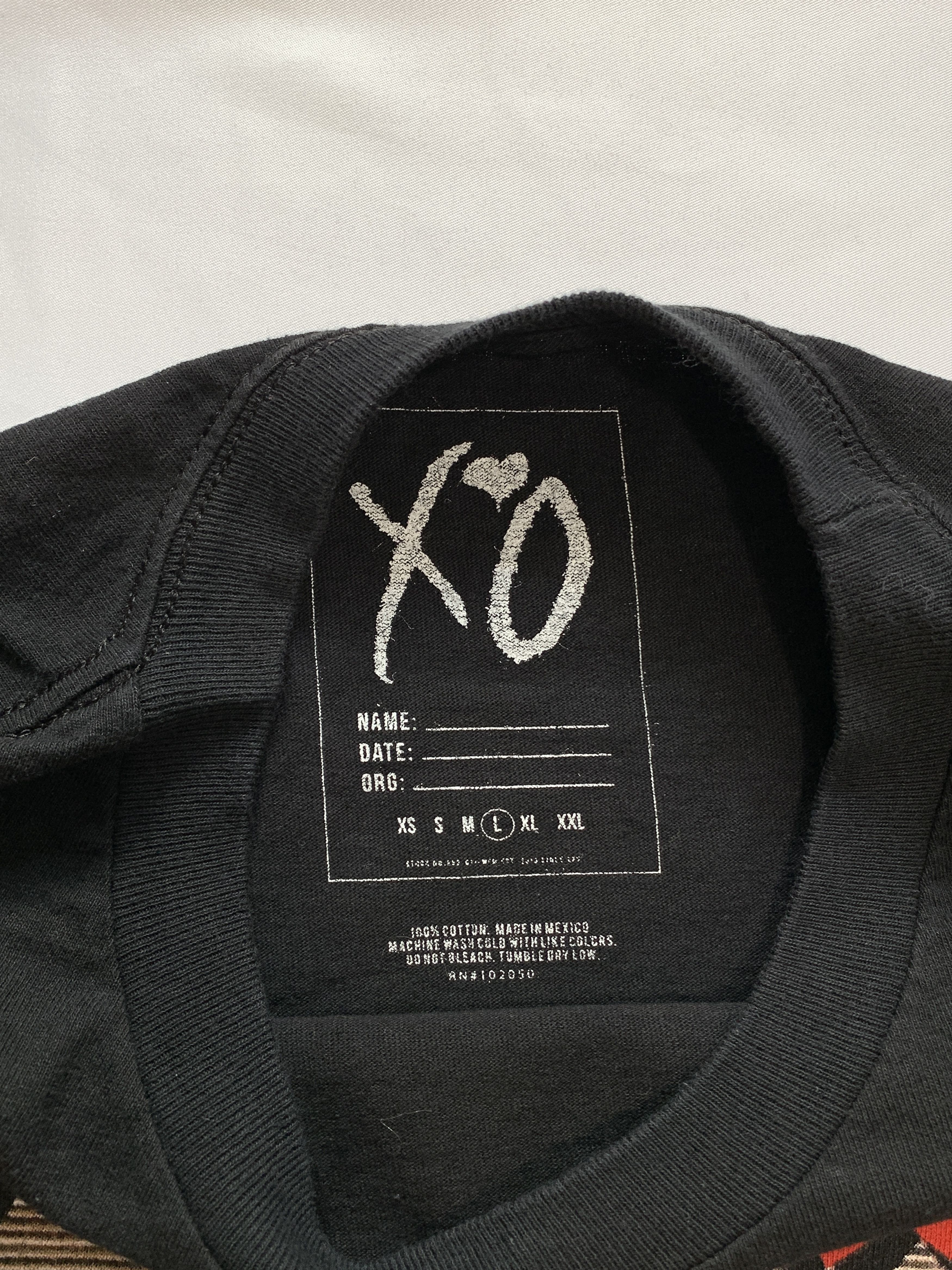 The Weeknd The Weeknd Kiss Land 5 years anniversary XO Long Sleeve Size US L / EU 52-54 / 3 - 7 Thumbnail