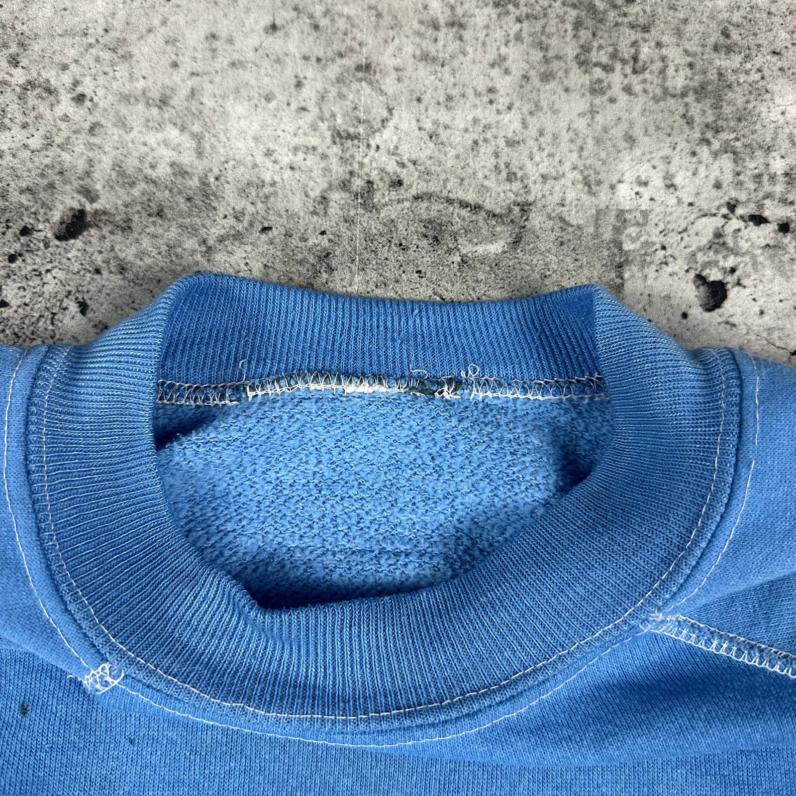 Vintage True Vintage Raglan Sweatshirt Size Medium(22x26) Baby Blue Size US M / EU 48-50 / 2 - 6 Thumbnail