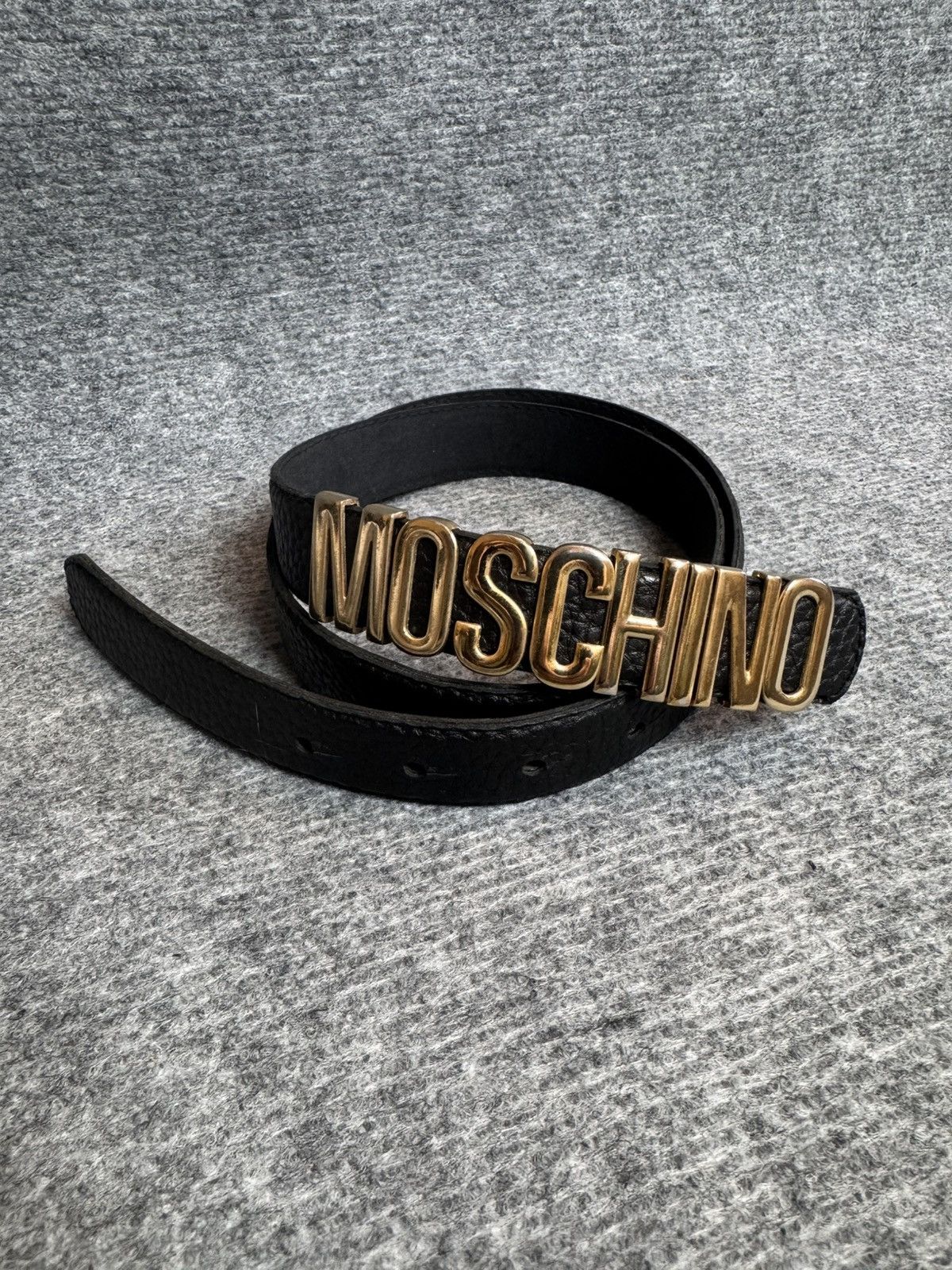 Moschino Leather belts Moschino Italian designer Size ONE SIZE - 1 Thumbnail