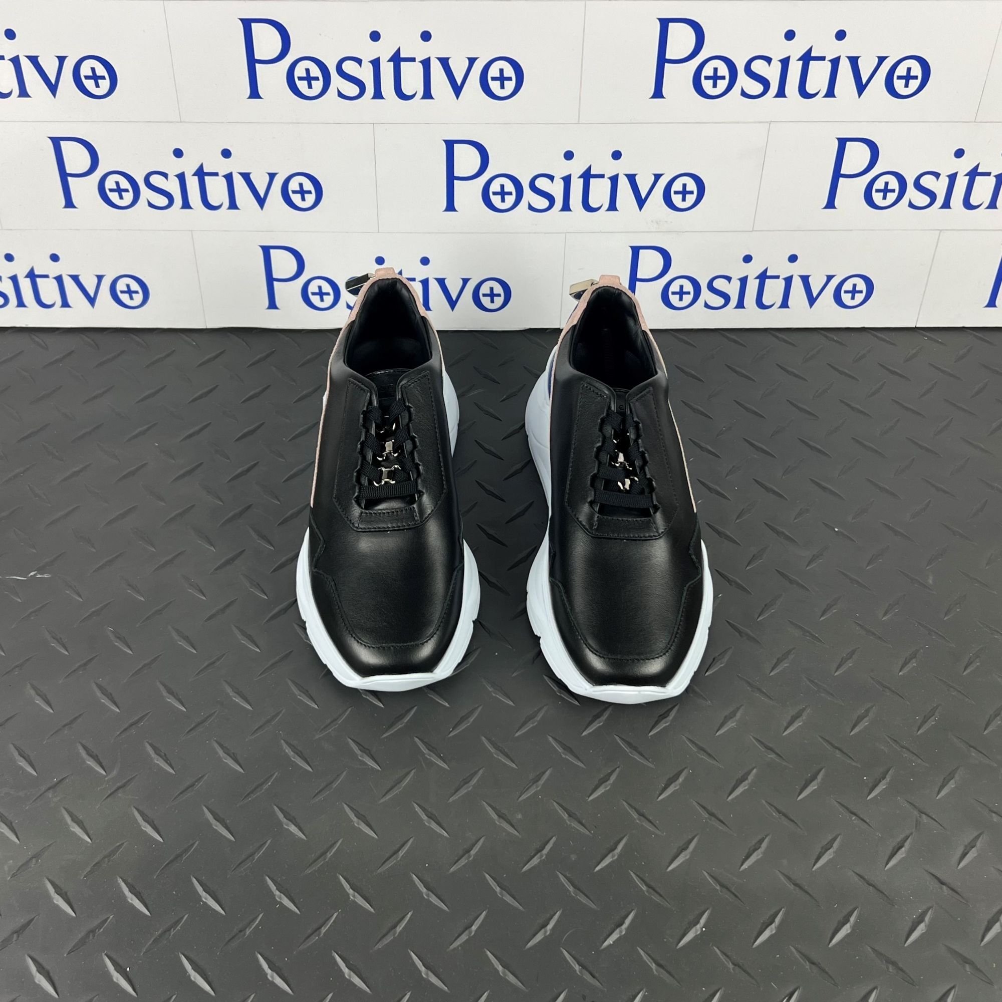 Buscemi Buscemi Strada Black Trio Leather Sneakers US 7 EU 37 Size US 7 / IT 37 - 3 Thumbnail