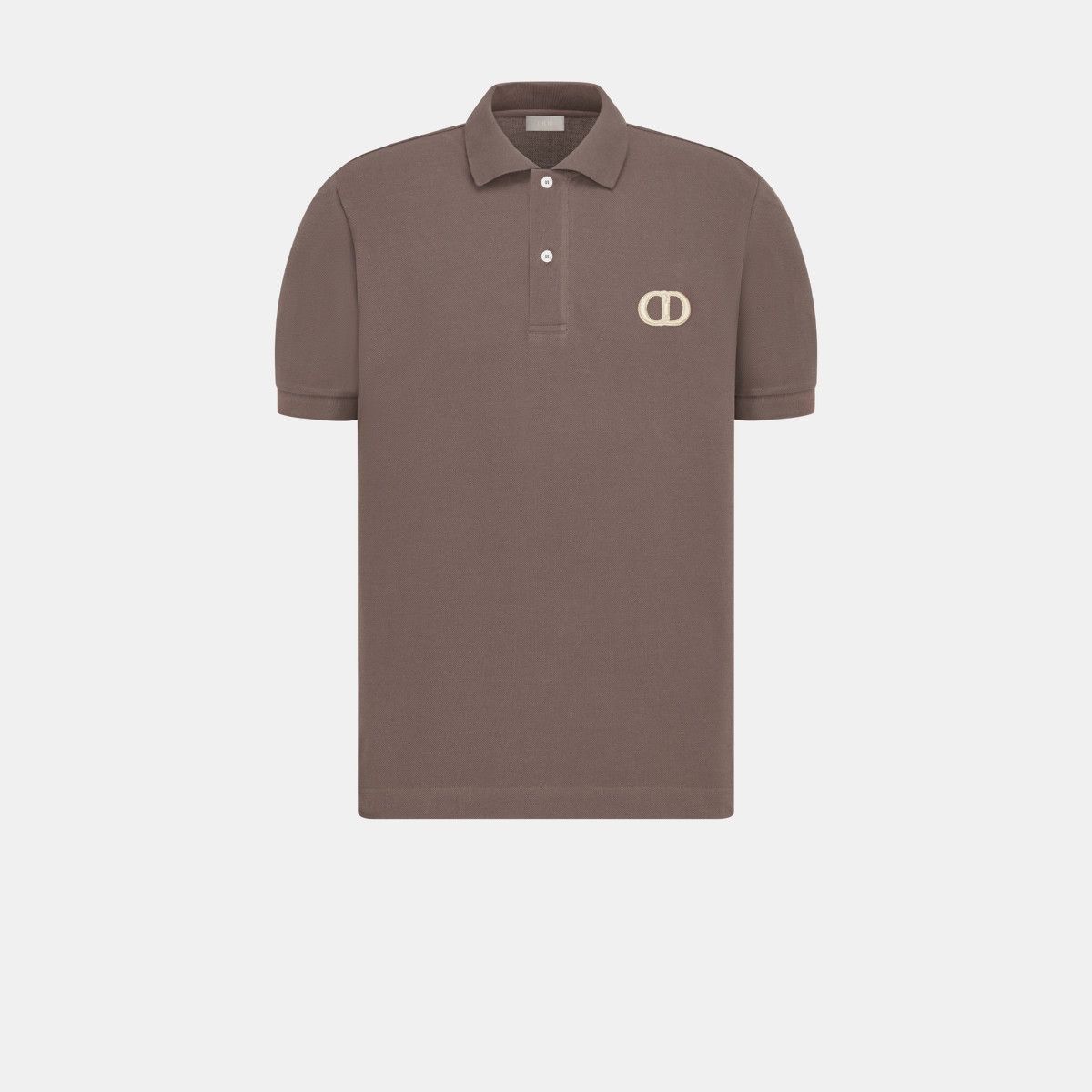Dior o1bcso1str1124 CD Icon Polo Shirt in Brown Size US XL / EU 56 / 4 - 1 Thumbnail