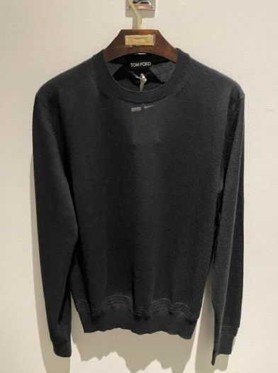 Tom Ford o1w1db10824 Crewneck Sweater in Black Size US XL / EU 56 / 4 - 1 Preview