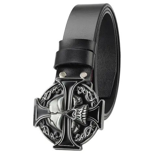 Designer Punk Vintage Belt Riveted Belts Menswear Accessories Size ONE SIZE - 1 Thumbnail