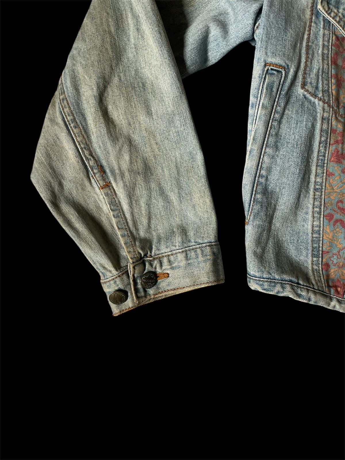 Japanese Brand × Vintage VINTAGE BOBSON DENIM JACKET WITH SOUTHWEST Size L / US 10 / IT 46 - 4 Thumbnail
