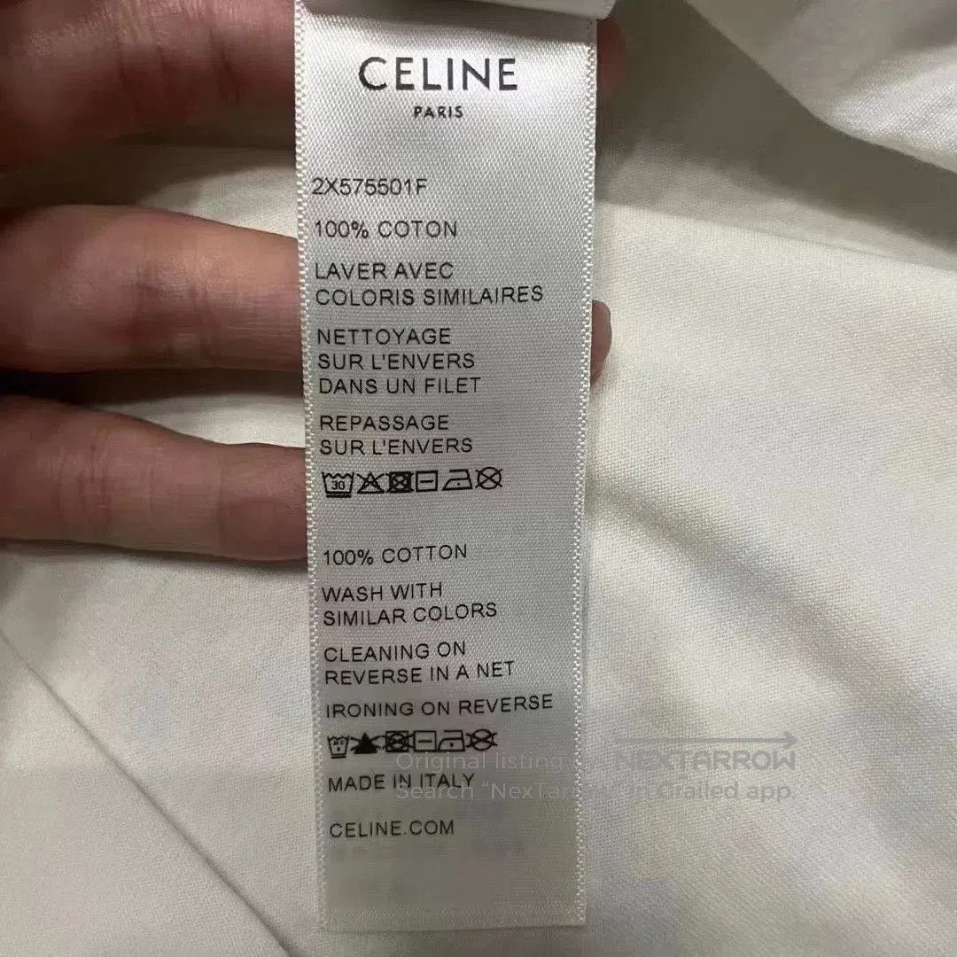 Celine Celine Carriage Logo Short Sleeve M. Size US M / EU 48-50 / 2 - 3 Thumbnail