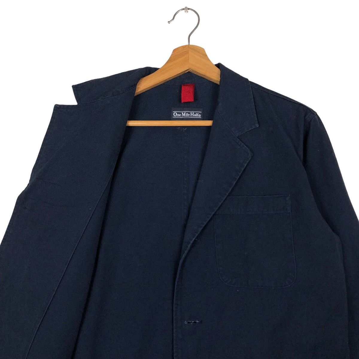 Japanese Brand 🔥Vintage Work Chore Jacket One Mile Half Issey Miyake Japan Size US M / EU 48-50 / 2 - 12 Thumbnail