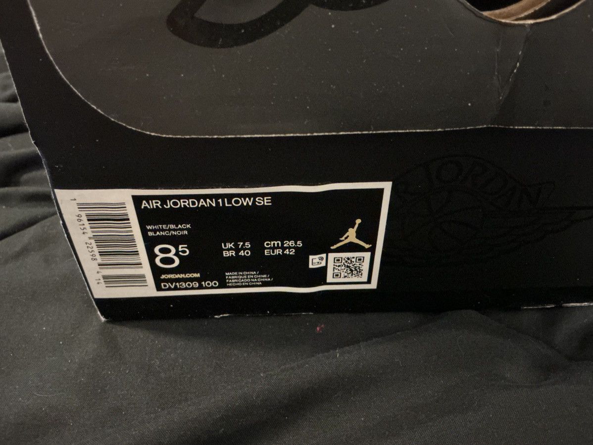 Nike Air Jordan 1 Low “Concord” - Size 8.5 - With Box Size US 8.5 / EU 41-42 - 9 Thumbnail