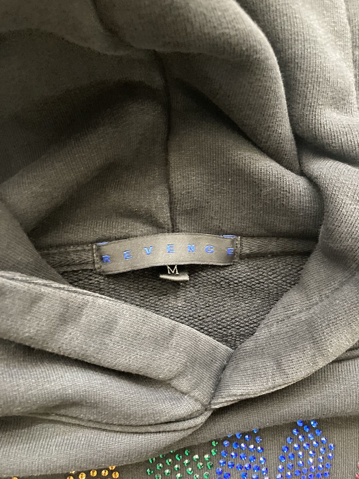 Revenge × Swarovski *SOLD* Revenge Swarovski 2018 Hoodie ‘rainbow’ *rare* Size US M / EU 48-50 / 2 - 11 Thumbnail