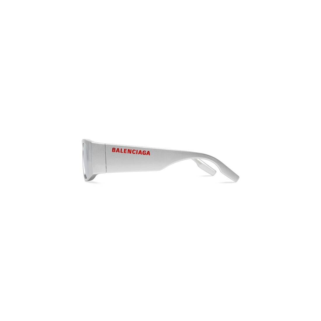 Balenciaga o1s1wg110126 Size: OS / Led Frame Sunglasses in Silver Size ONE SIZE - 4 Thumbnail