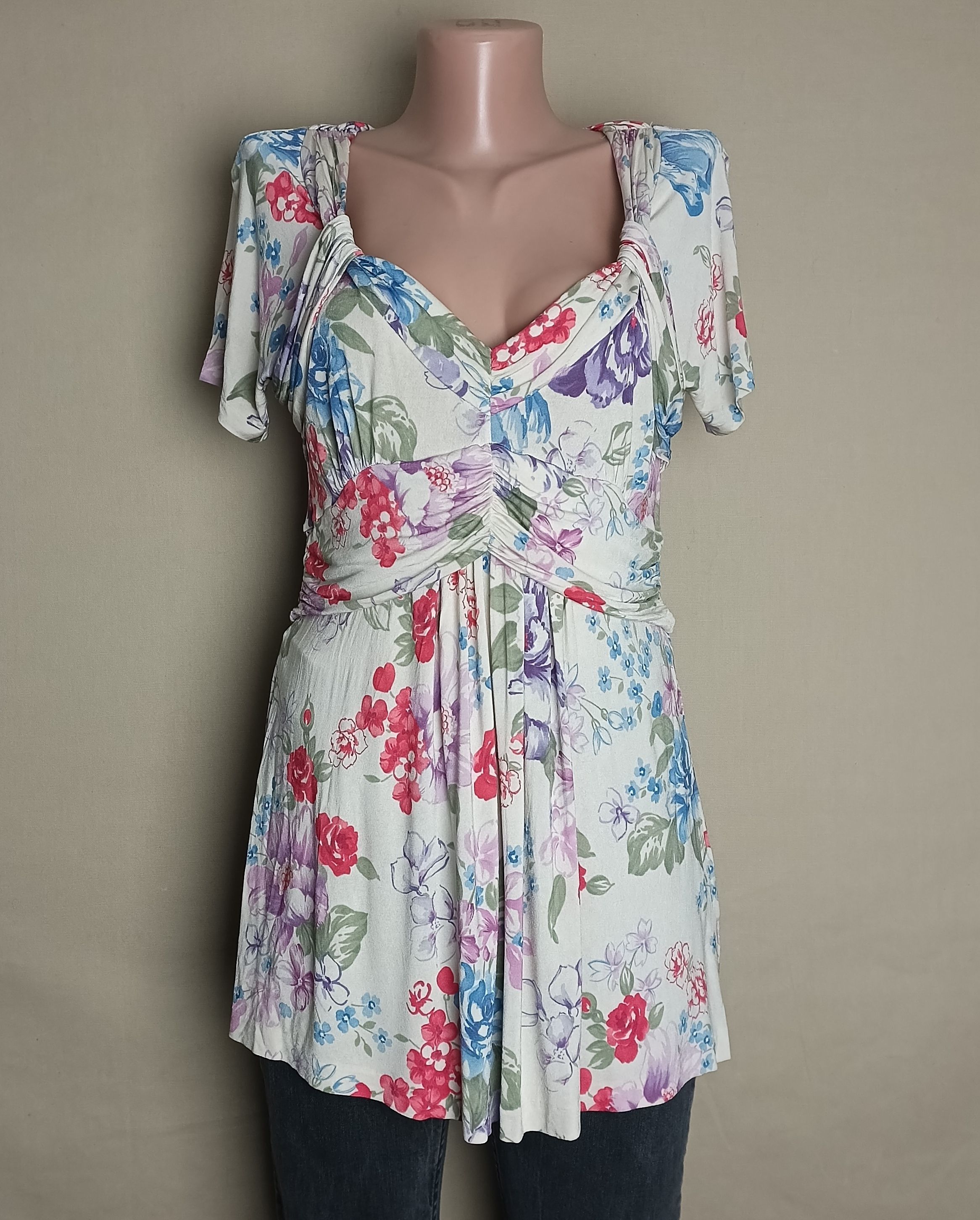 Etro ETRO Milano Floral Designer Blouse Size IT 46 Size L / US 10 / IT 46 - 1 Thumbnail