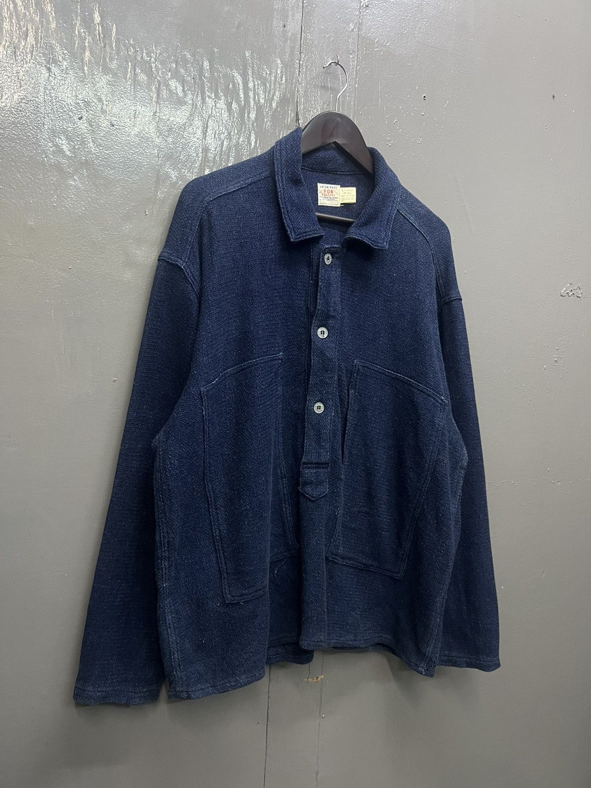 FOB Factory Vintage Union Made F.O.B Factory USA Army Shirt Size US L / EU 52-54 / 3 - 3 Thumbnail