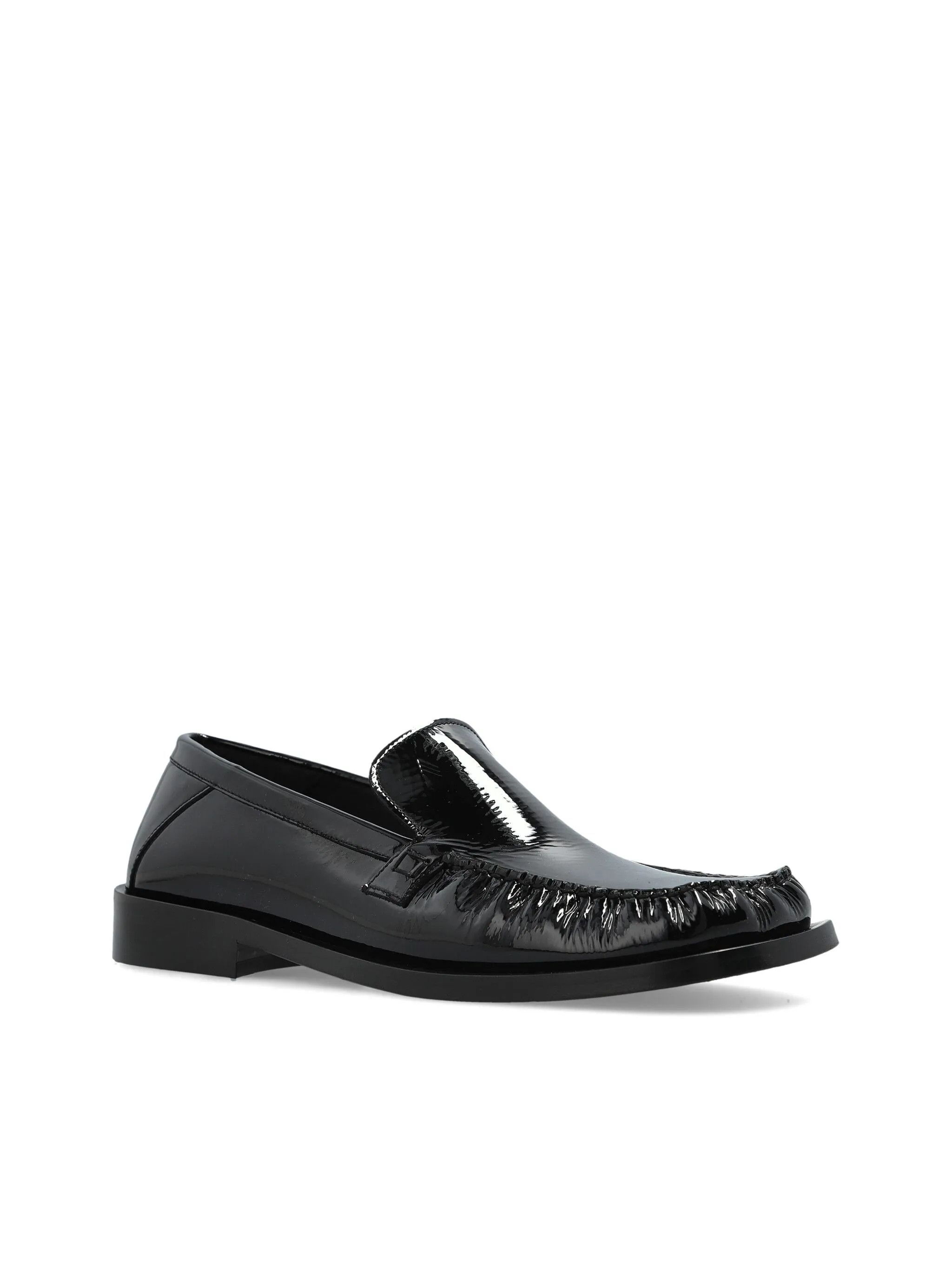 The Attico o1s22i1n0325 Patent Leather Loafers in Black Size US 6 / IT 36 - 4 Thumbnail