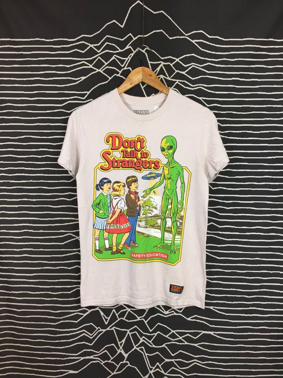 Vintage Steven Rhodes Safety Education Don't Talk To Strangers Tee Size US S / EU 44-46 / 1 - 2 Thumbnail