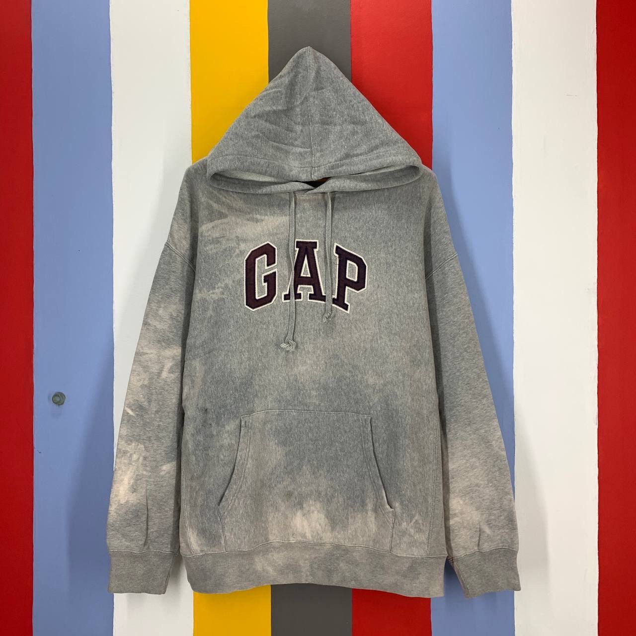 Gap Y2K Vintage GAP Acid Wash Hoodie #2229/22 Size US L / EU 52-54 / 3 - 1 Thumbnail