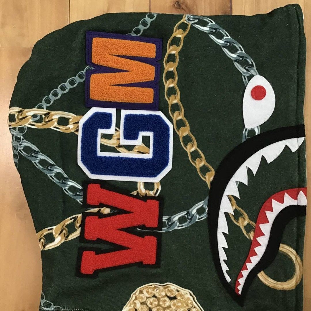 Bape BAPE JEWELS SHARK FULL ZIP HOODIE a bathing ape Size US L / EU 52-54 / 3 - 4 Thumbnail