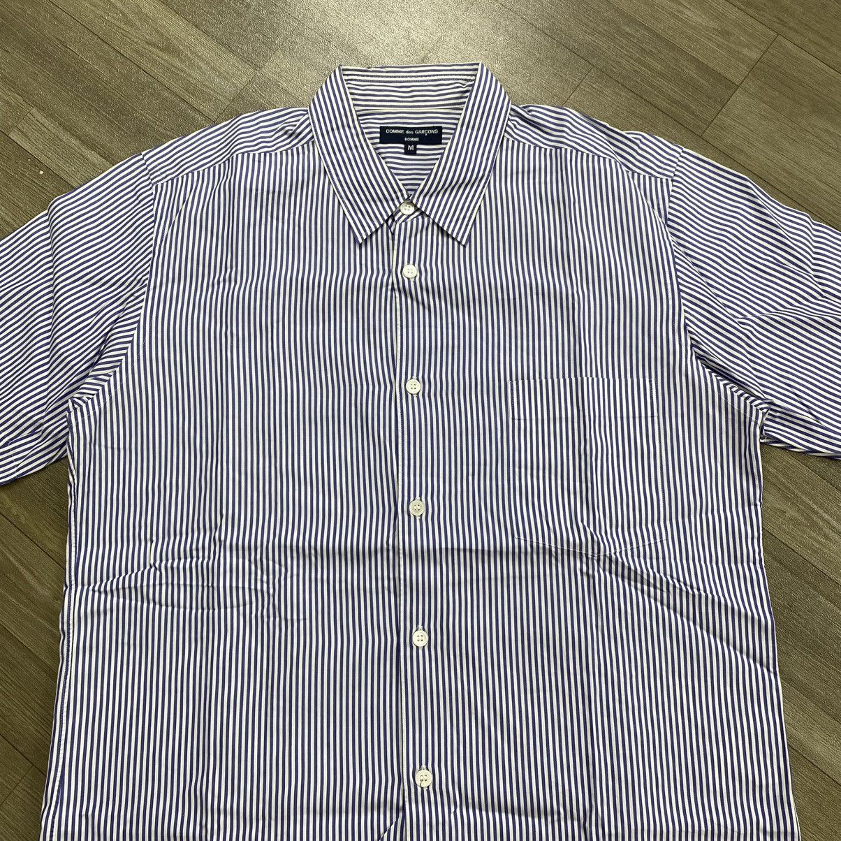 Comme des Garcons Homme 🇯🇵SS09 Comme des Garçons Homme CDG Striped Shirt Designer Size US M / EU 48-50 / 2 - 2 Thumbnail