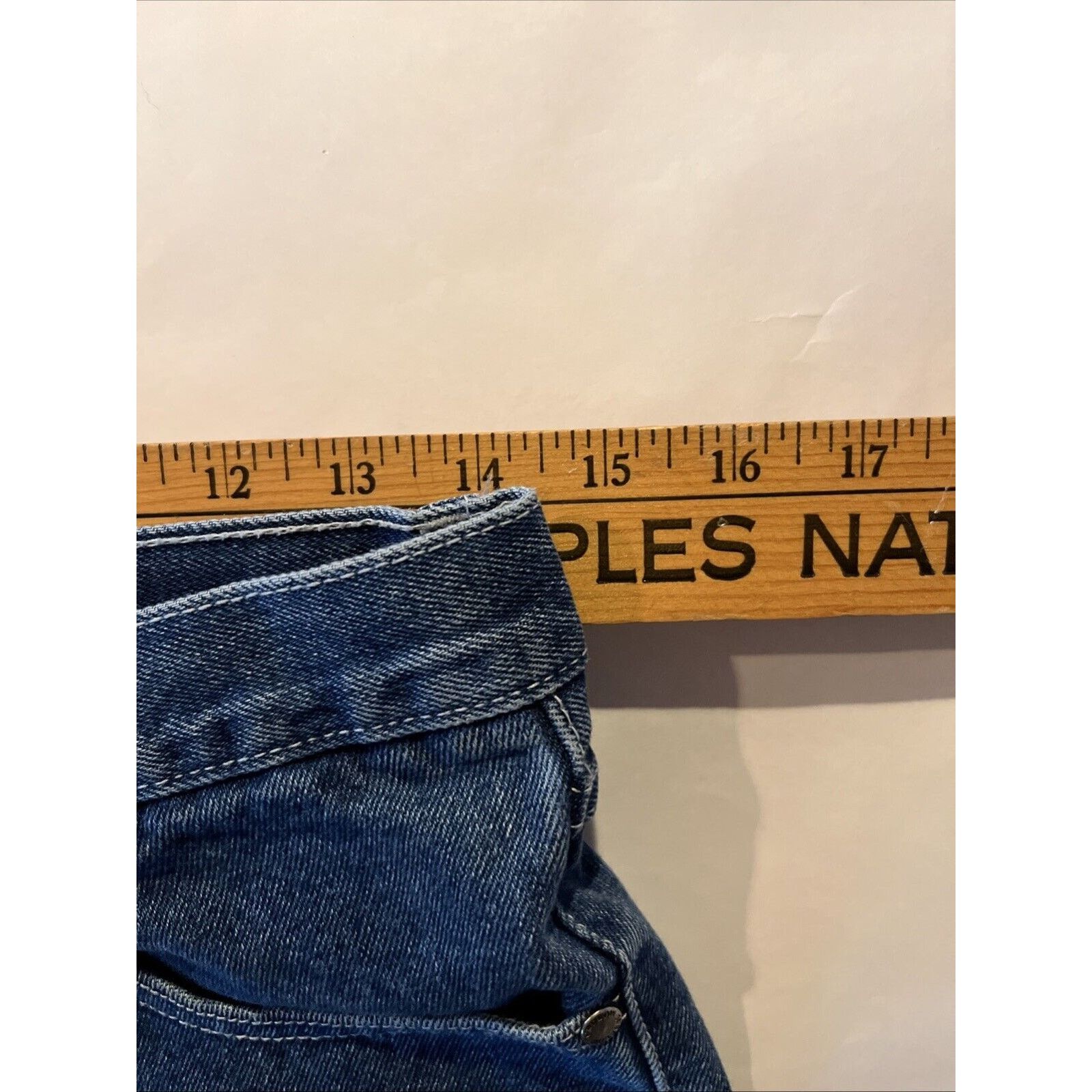 Other 30 Below Vintage Shorts Bermuda Men's Sz 29 Baggy Blue Denim Size US 29 - 9 Thumbnail