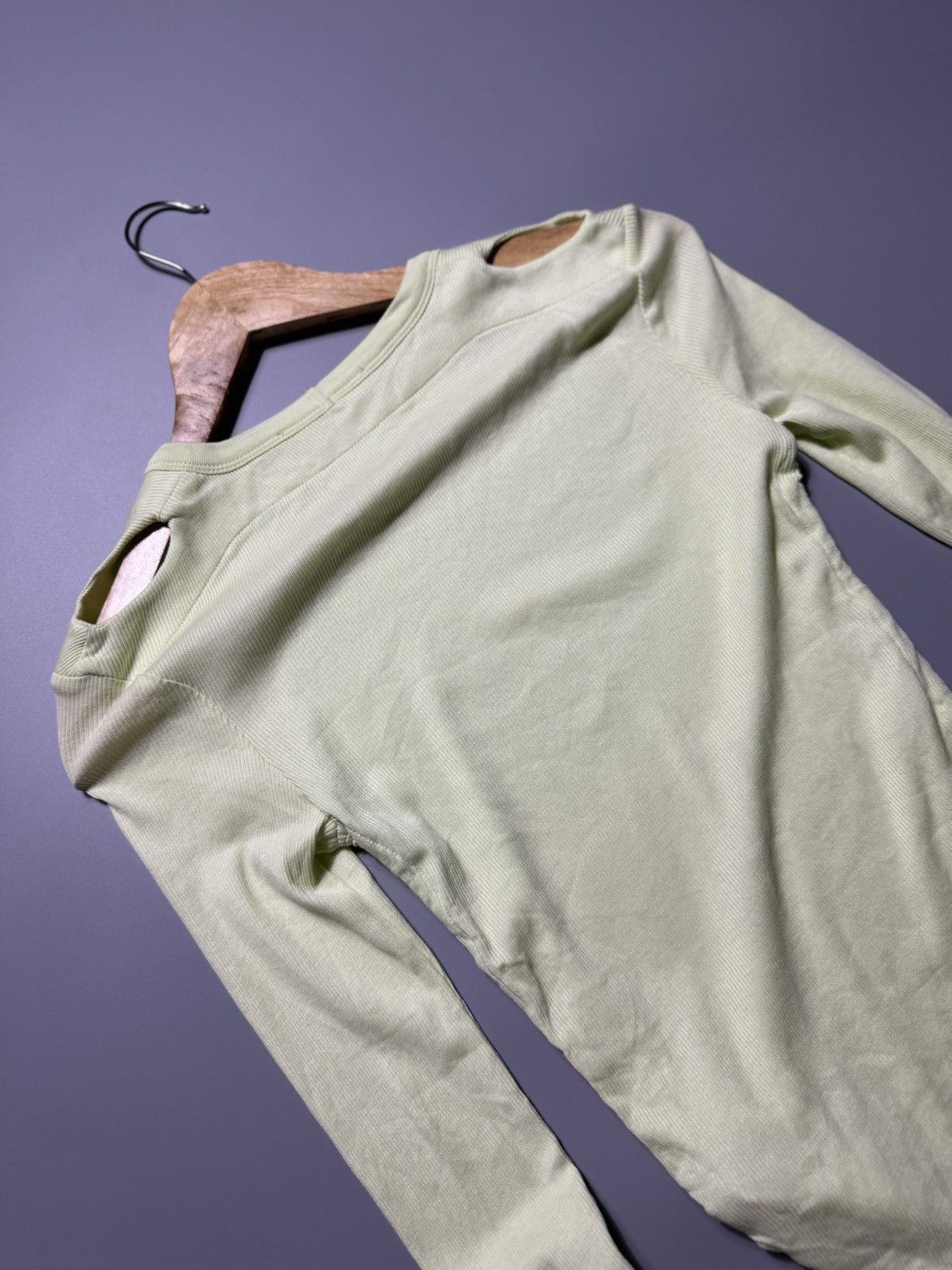 Helmut Lang Helmut Lang - Rib Shoulder Cut Out Ruched Side tie tops Size XS / US 0-2 / IT 36-38 - 10 Thumbnail