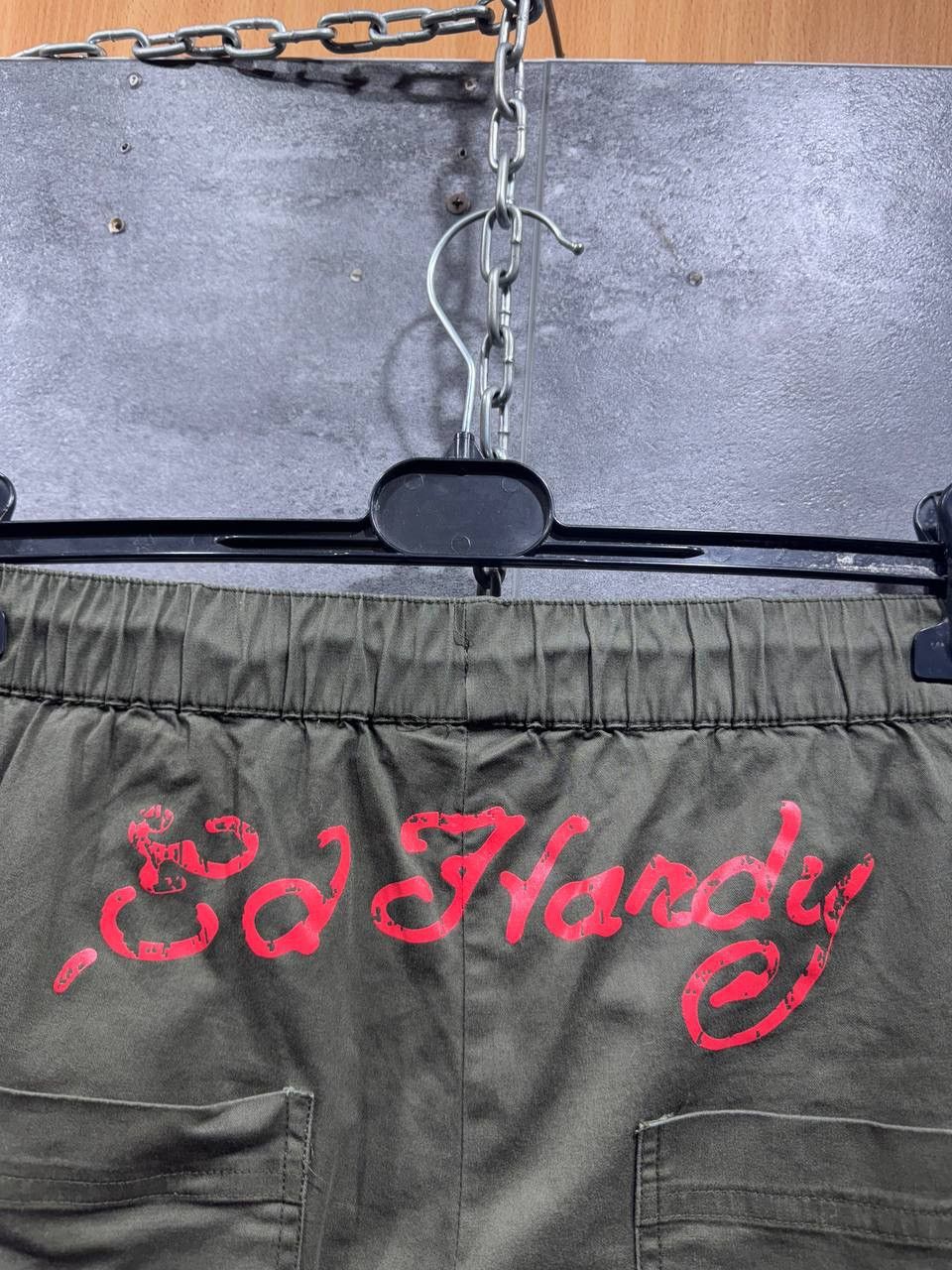 Ed Hardy Ed Hardy Urban Outfitters Cargo Pants Embroidered Parachute Size US 30 / EU 46 - 9 Thumbnail