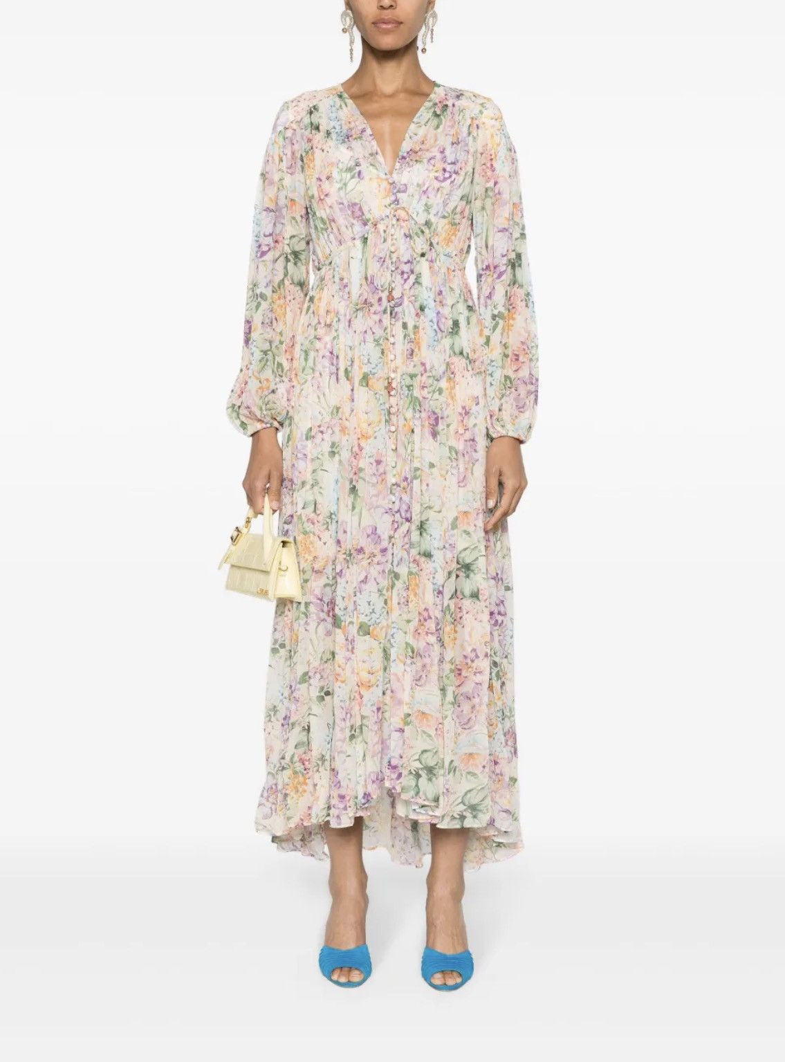 Zimmermann Zimmermann floral-print silk maxi dress size 0/us size 4 Size S / US 4 / IT 40 - 4 Thumbnail