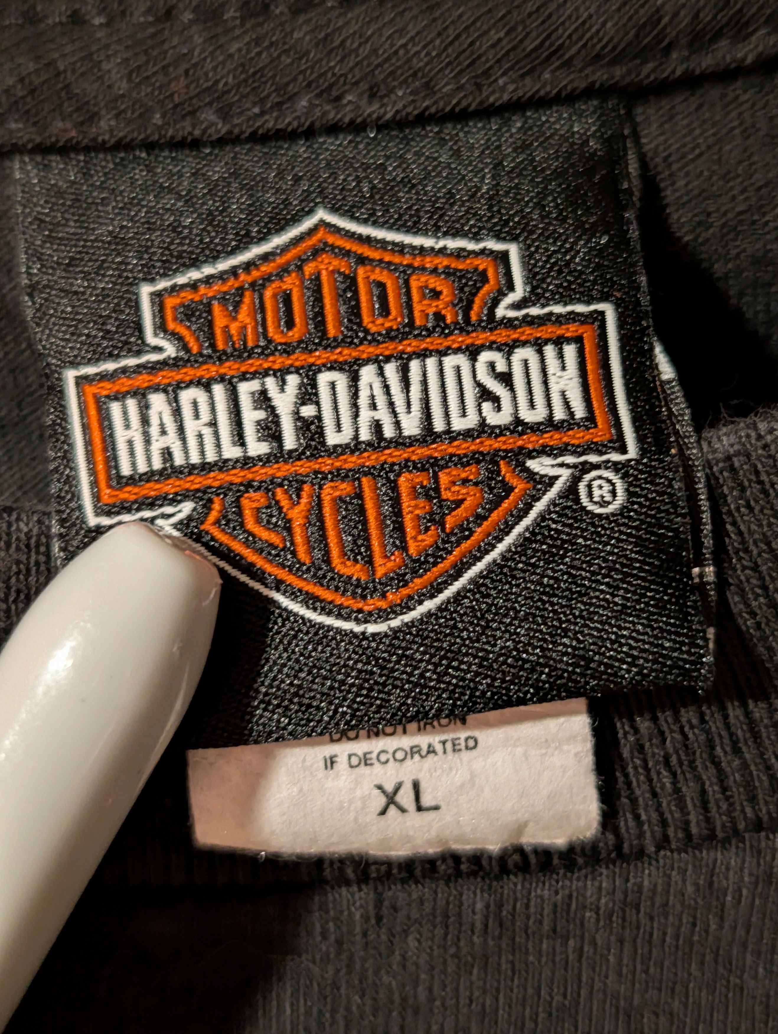 Harley Davidson I Got Mine Harley Davidson Motorcycle New York T-Shirt Size US XL / EU 56 / 4 - 5 Thumbnail