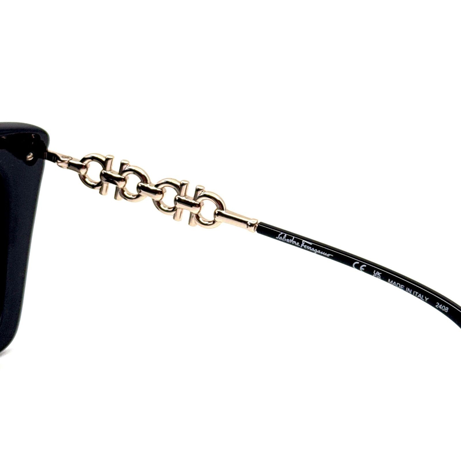 Salvatore Ferragamo New, SALVATORE FERRAGAMO Sunglasses SF1041S 001 Authentic Size ONE SIZE - 9 Thumbnail