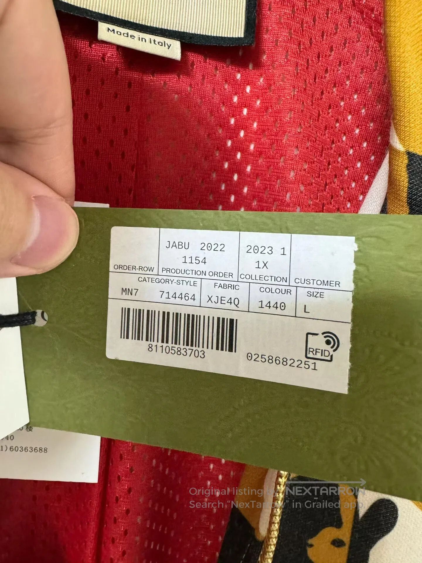 Gucci Gucci Year of the Rabbit Limited Men's Jacket. Size US L / EU 52-54 / 3 - 5 Thumbnail